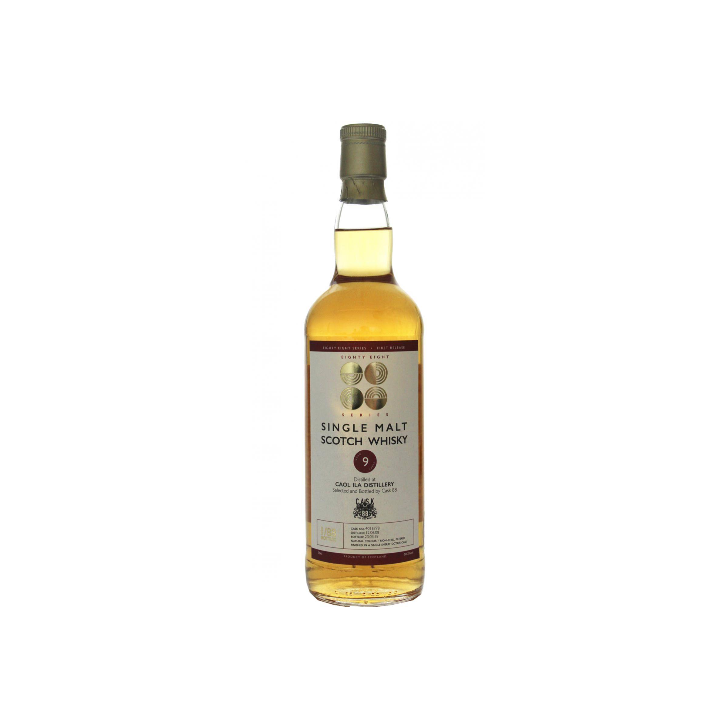 Caol Ila 2008 9 Years Single Malt Whisky