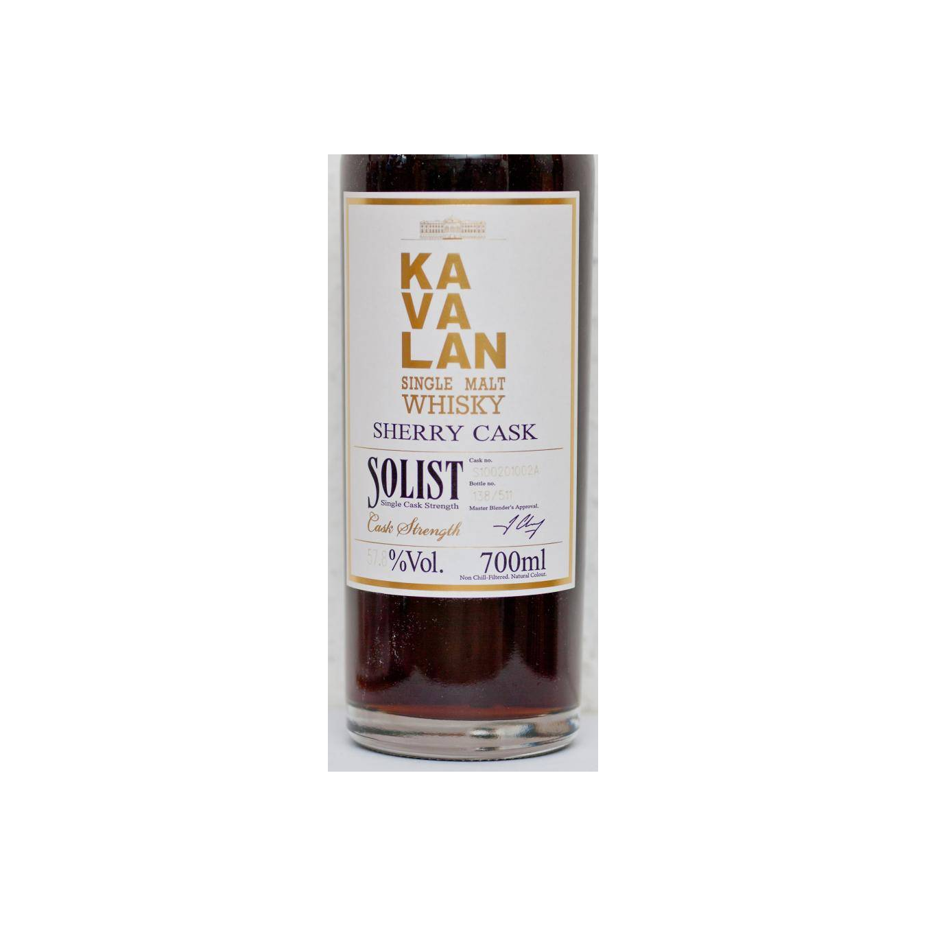 Kavalan Sherry Cask 2010 7 Years Single Malt Whisky 2