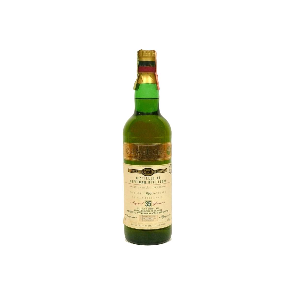 Dufftown Old Malt Cask 1965 35 Years Single Malt Whisky