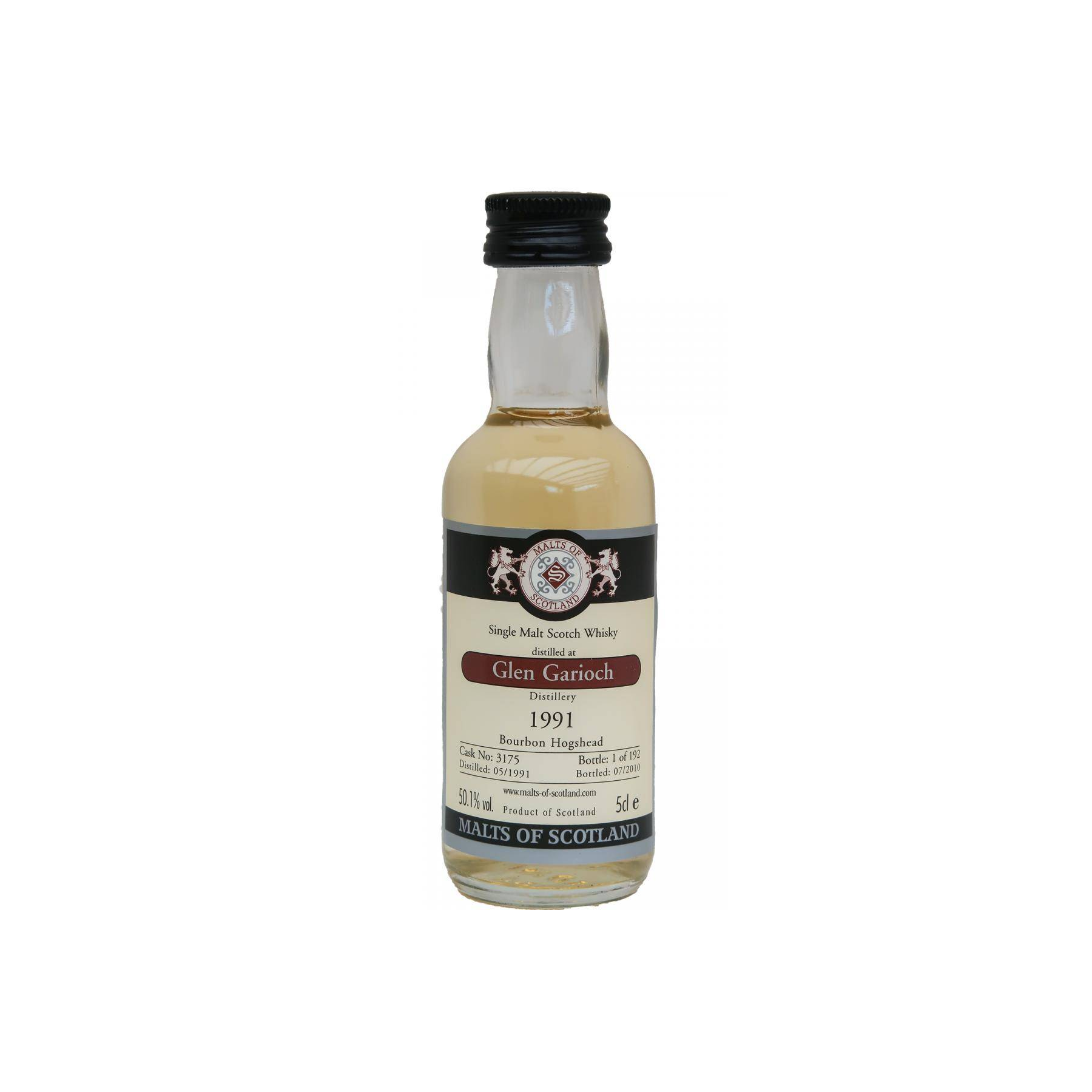Glen Garioch Miniature 1991 19 Years Single Malt Whisky 2