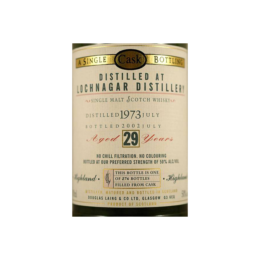 Royal Lochnagar Old Malt Cask 1973 29 Years Single Malt Whisky 2