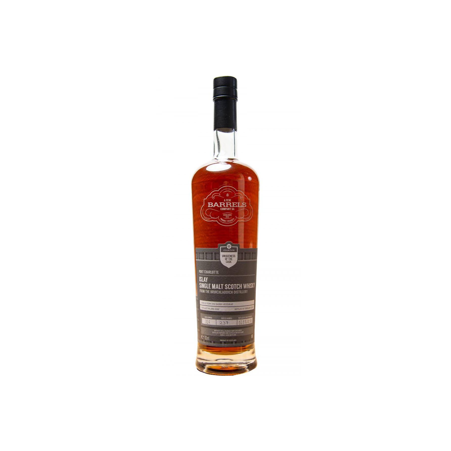 Bruichladdich 2002 15 Years Single Malt Whisky