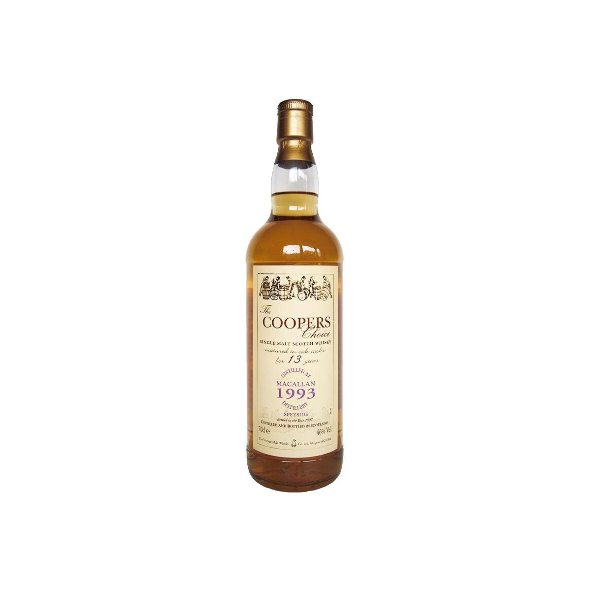 The Macallan The Cooper's Choice 1993 13 Years Single Malt Whisky