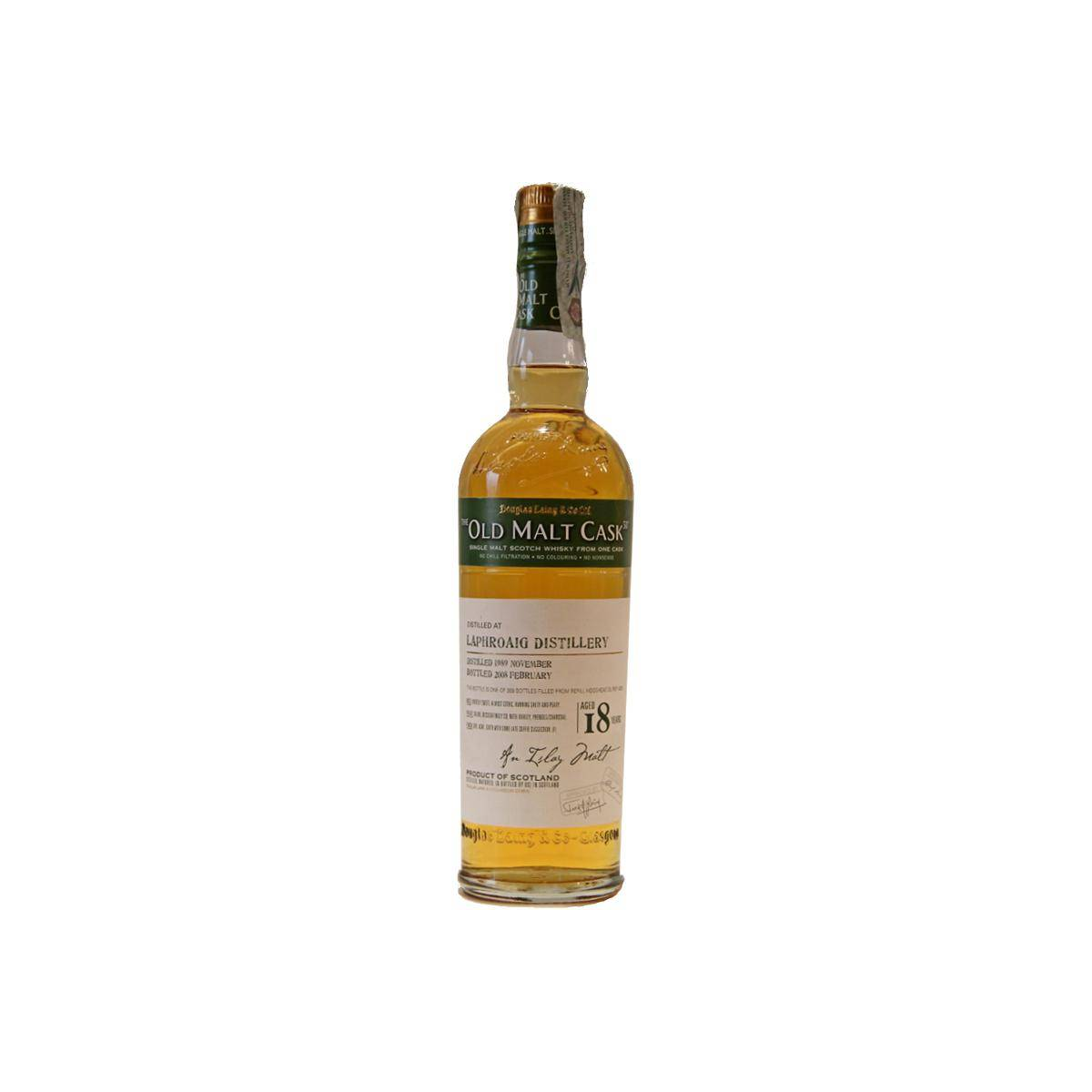 Laphroaig Old Malt Cask 1989 18 Years Single Malt Whisky