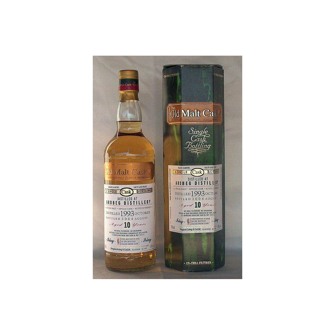 Ardbeg Old Malt Cask 1993 10 Years Single Malt Whisky 2