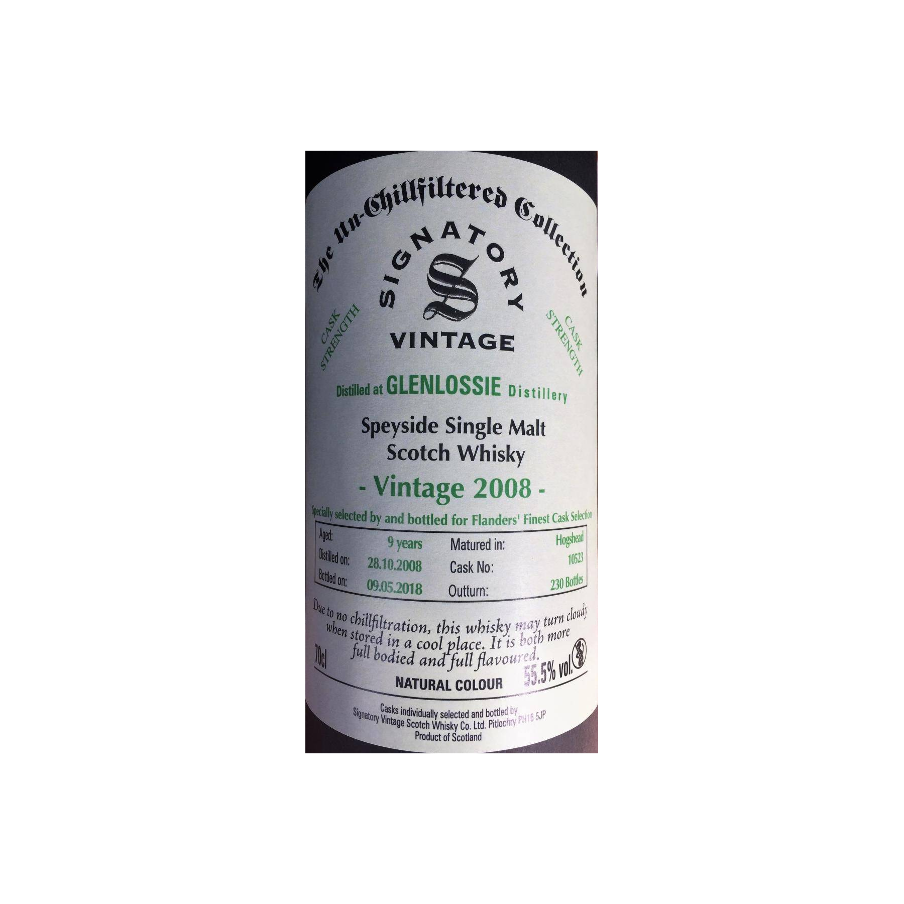Glenlossie 2008 9 Years Single Malt Whisky 2