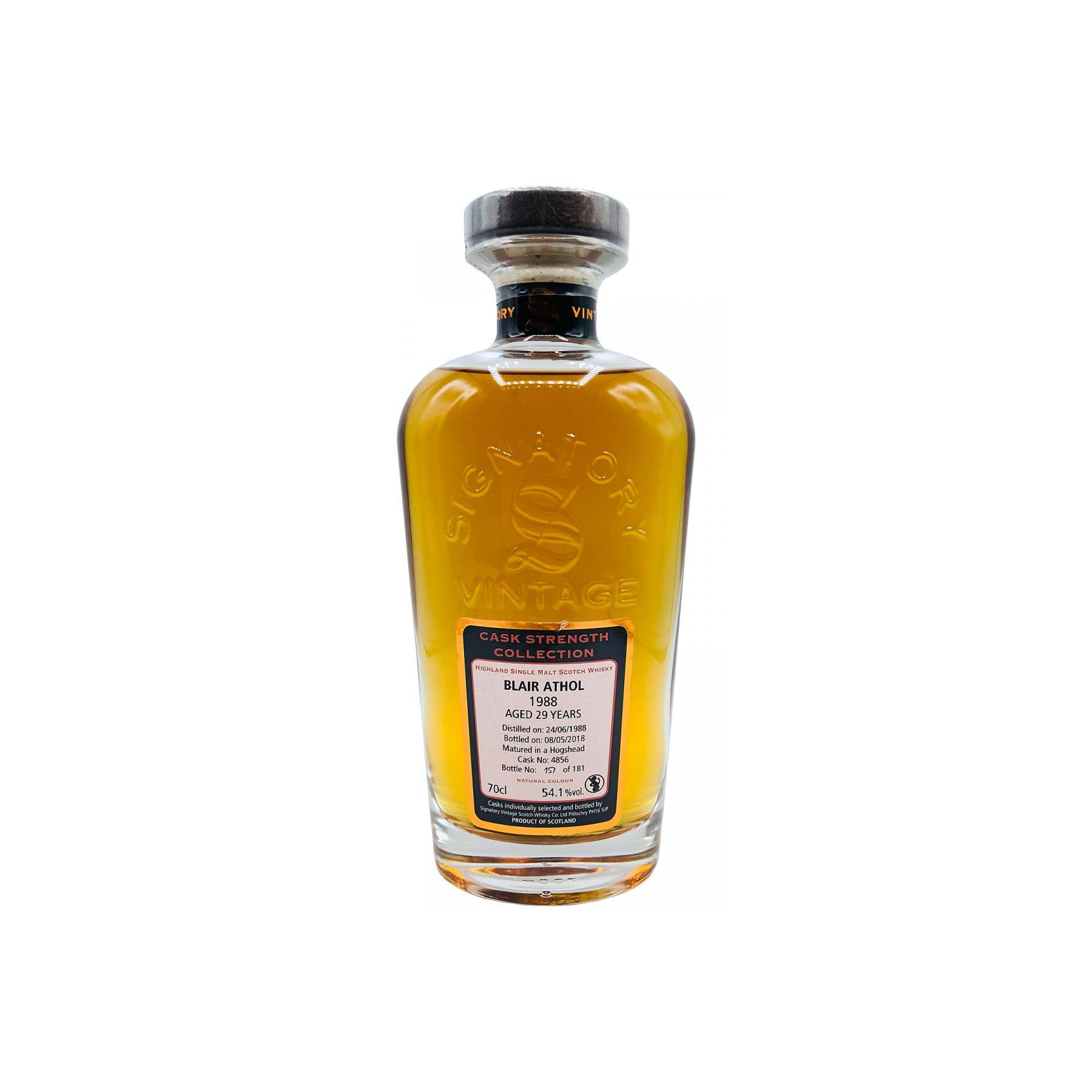 Blair Athol Cask Strength Collection 1988 29 Years Single Malt Whisky