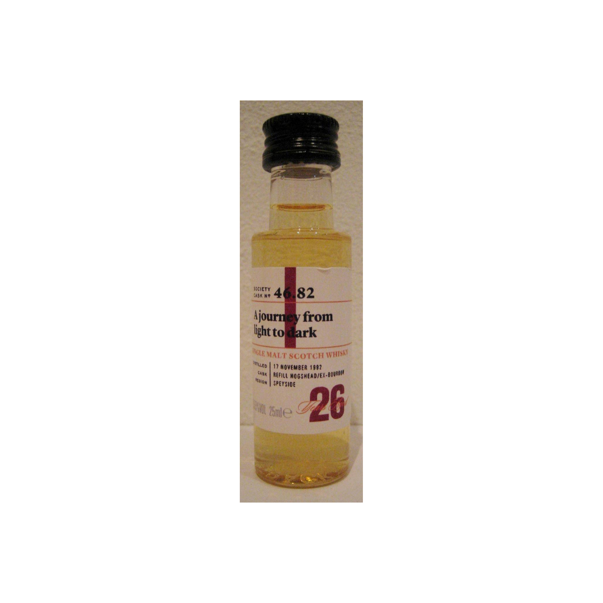 The Scotch Malt Whisky Society 1992 26 Years Single Malt Whisky