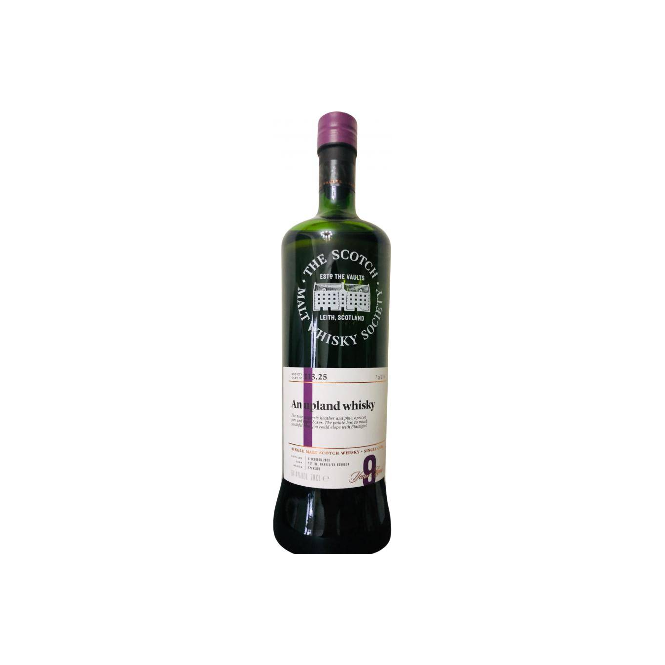 The Scotch Malt Whisky Society 2009 9 Years Single Malt Whisky
