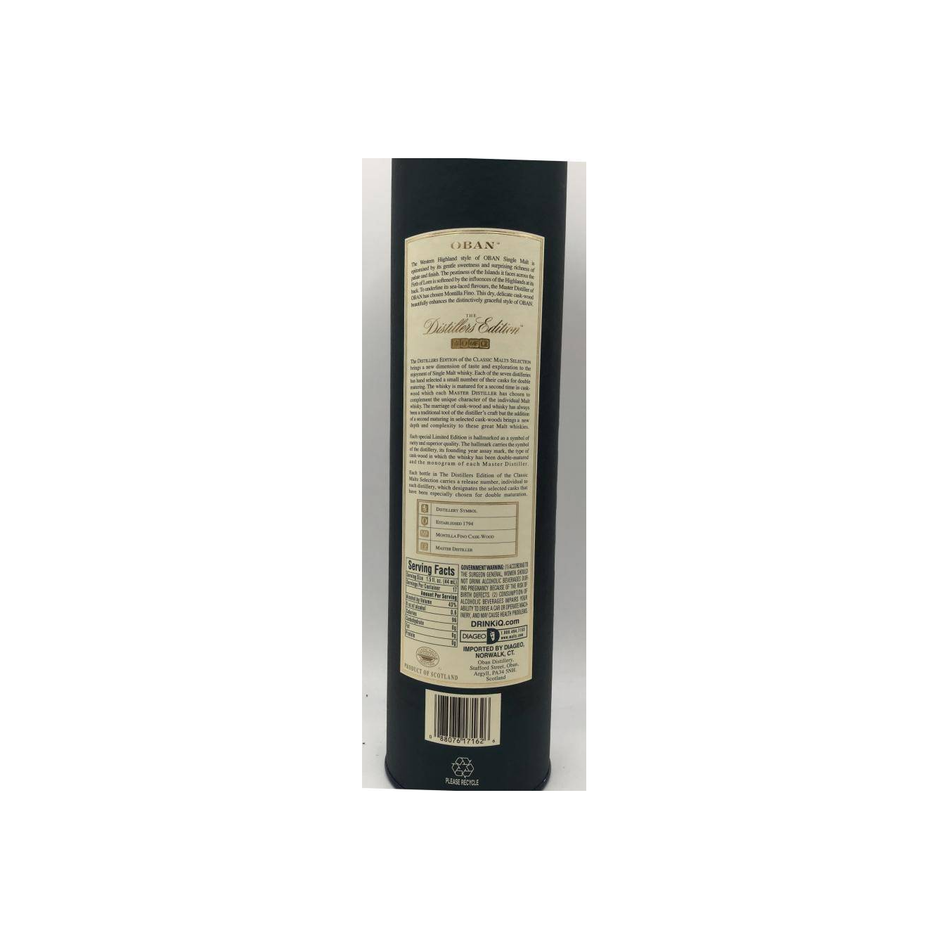 Oban The Distillers Edition 2004 14 Years Single Malt Whisky 3