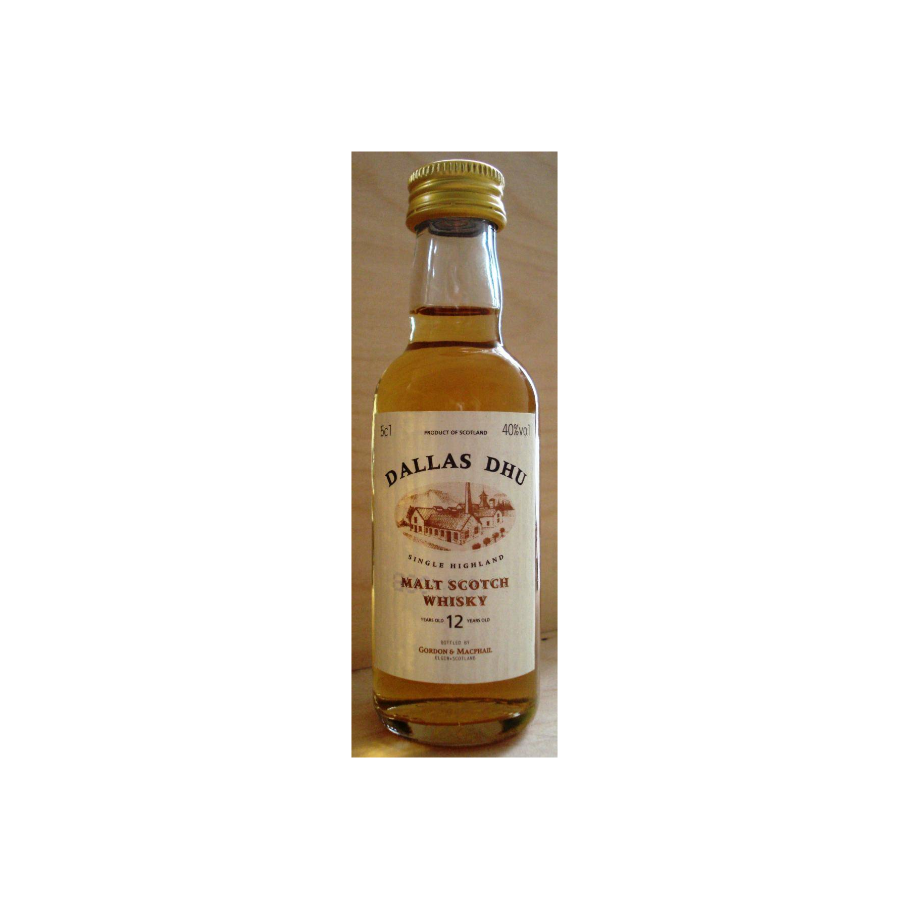 Dallas Dhu 12 Years Single Malt Whisky 3