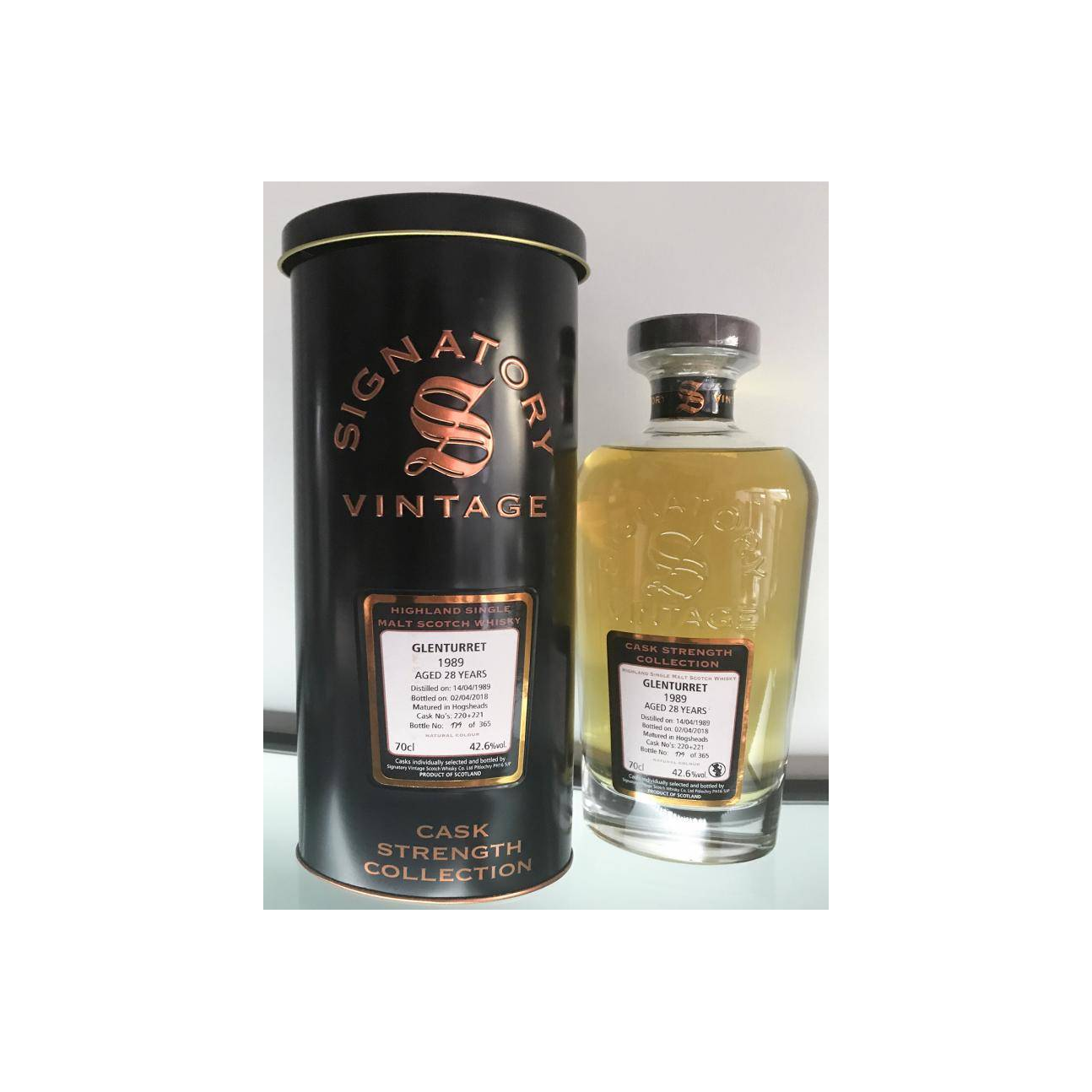 The Glenturret Cask Strength Collection 1989 28 Years Single Malt Whisky 2