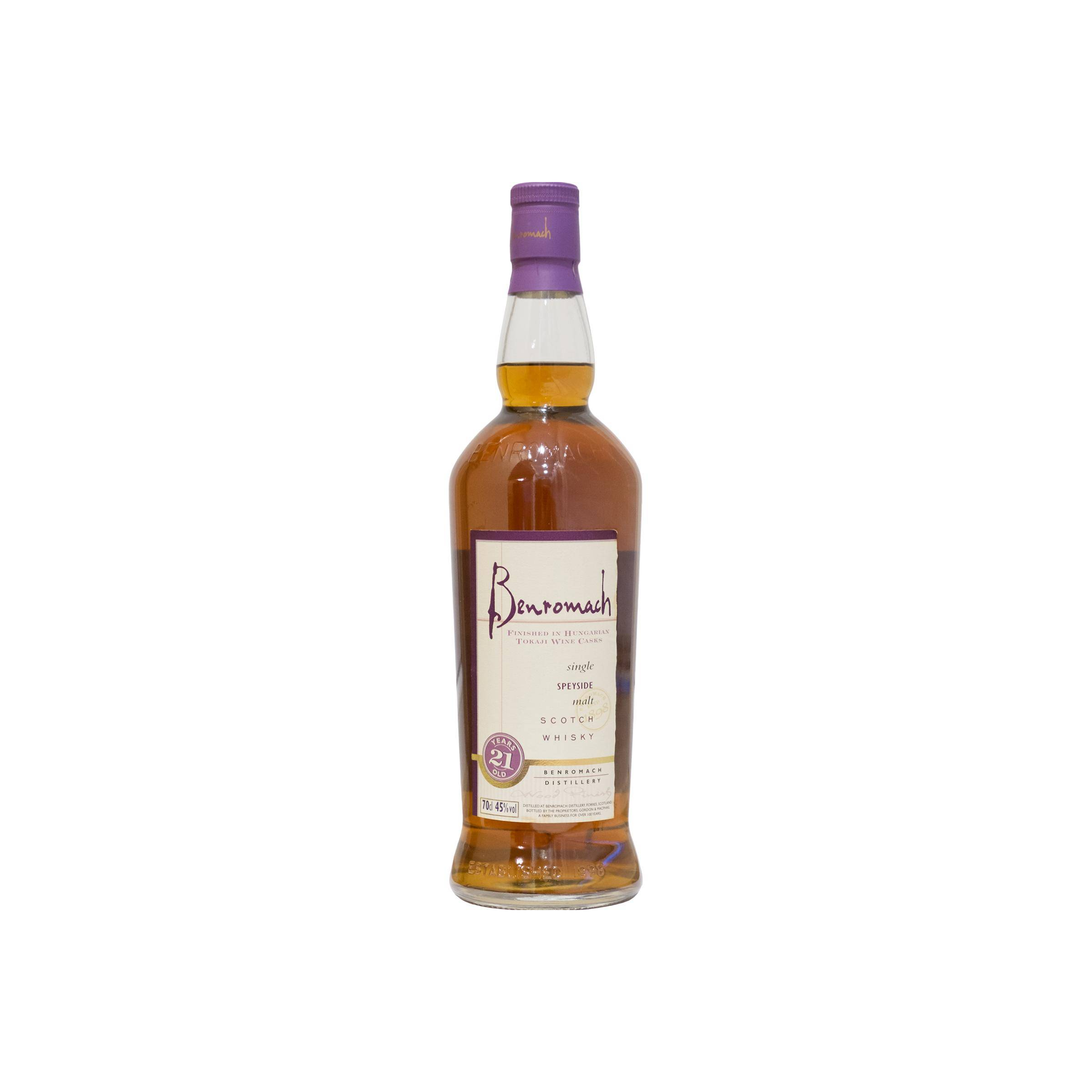 Benromach 21 Years Single Malt Whisky