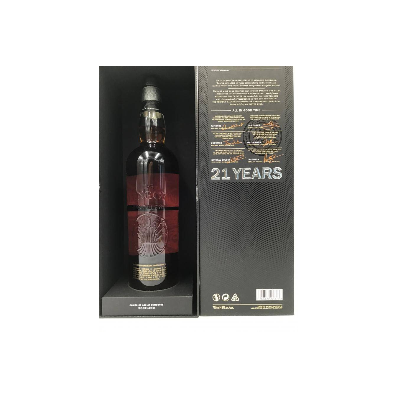 Glengoyne 21 Years Single Malt Whisky 3