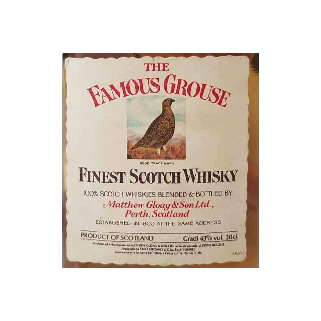 The Famous Grouse Finest Scotch Whisky