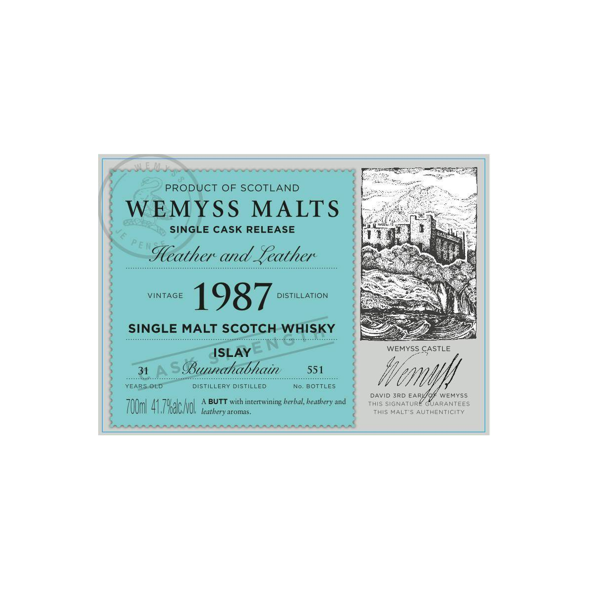 Bunnahabhain 1987 31 Years Single Malt Whisky 3