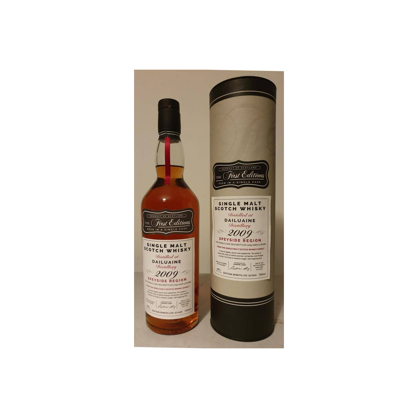 Dailuaine The First Editions 2009 9 Years Single Malt Whisky