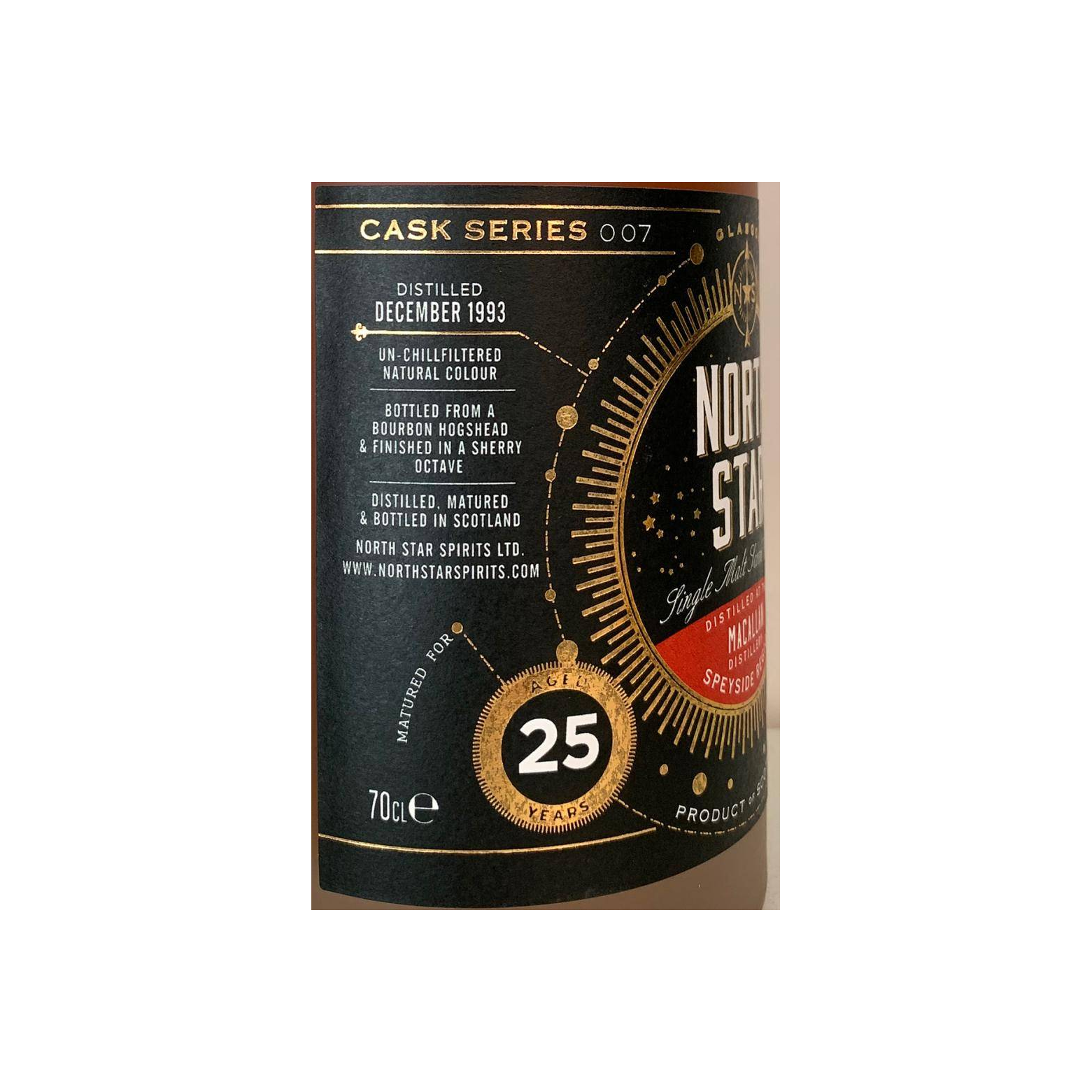 The Macallan 1993 25 Years Single Malt Whisky 2
