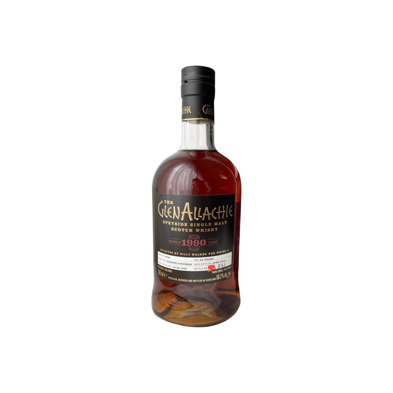 The GlenAllachie Single Cask 1990 29 Years Single Malt Whisky