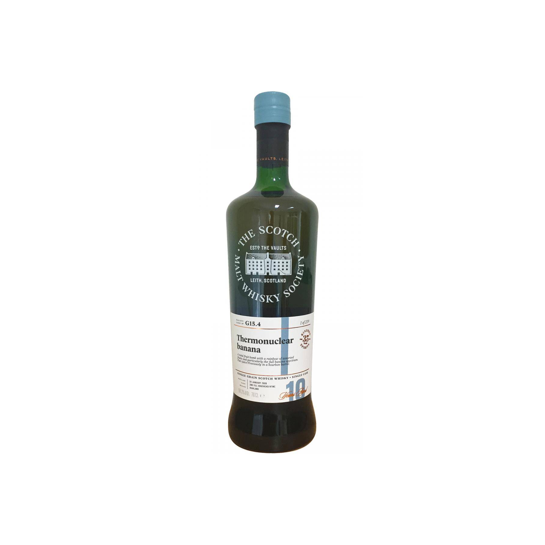 The Scotch Malt Whisky Society 2008 10 Years Single Grain Whisky
