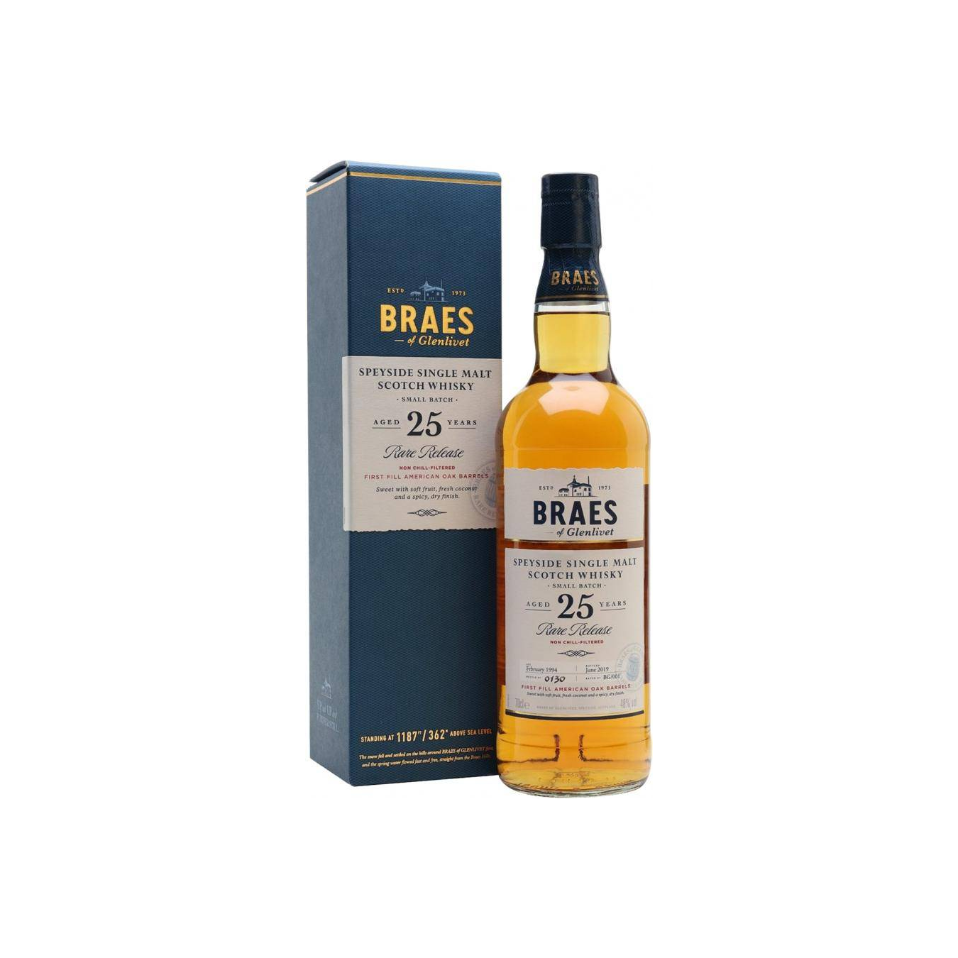 Braeval 1994 25 Years Single Malt Whisky 2