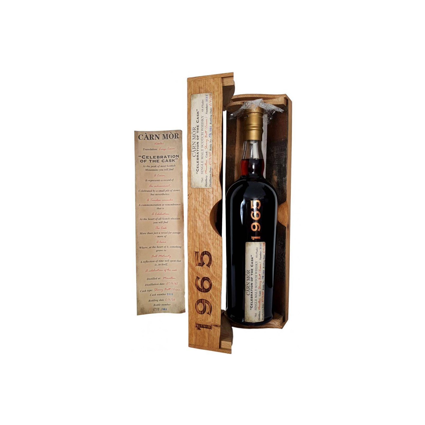 The Macallan 1965 43 Years Single Malt Whisky 3