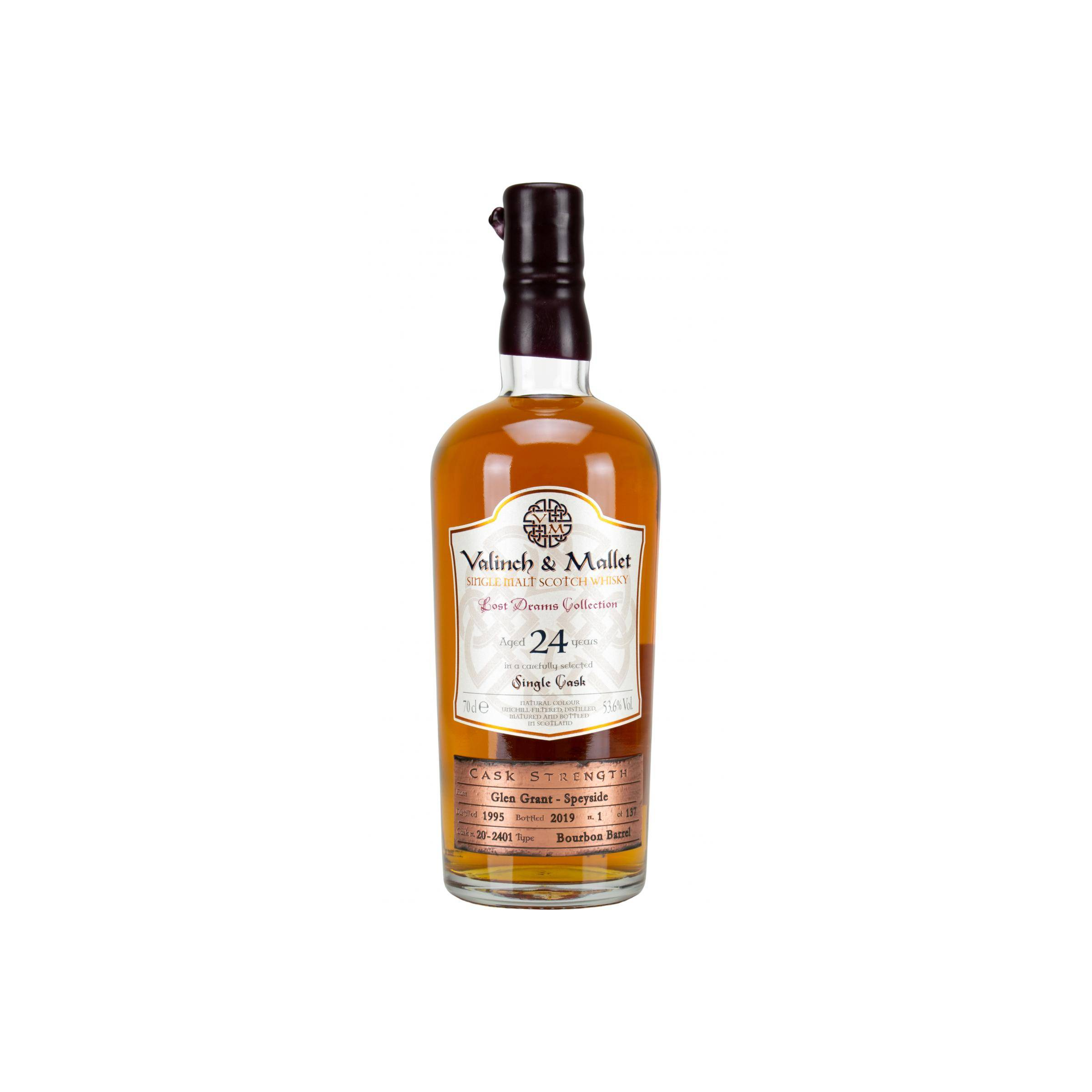 Glen Grant 1995 24 Years Single Malt Whisky