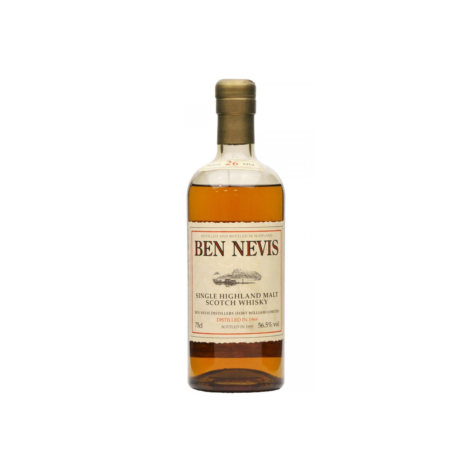 Ben Nevis 1969 26 Years Single Malt Whisky