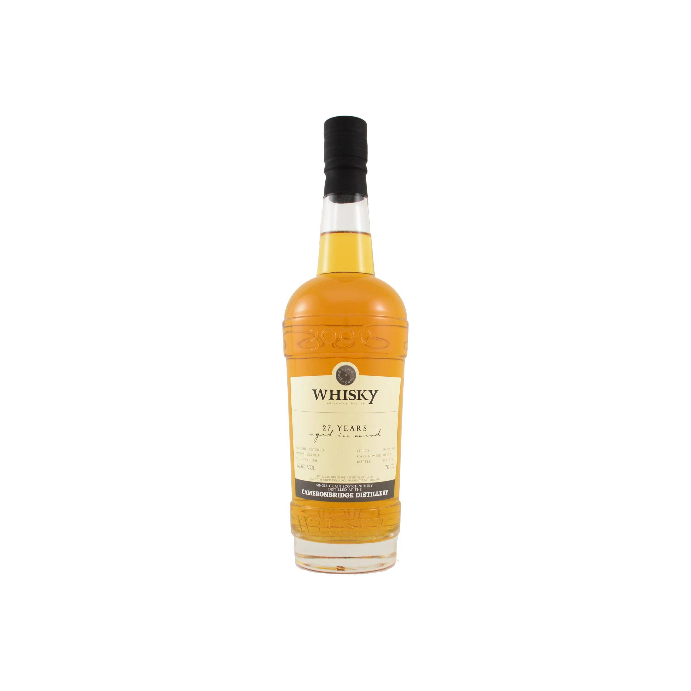 Cameronbridge 1992 27 Years Single Grain Whisky