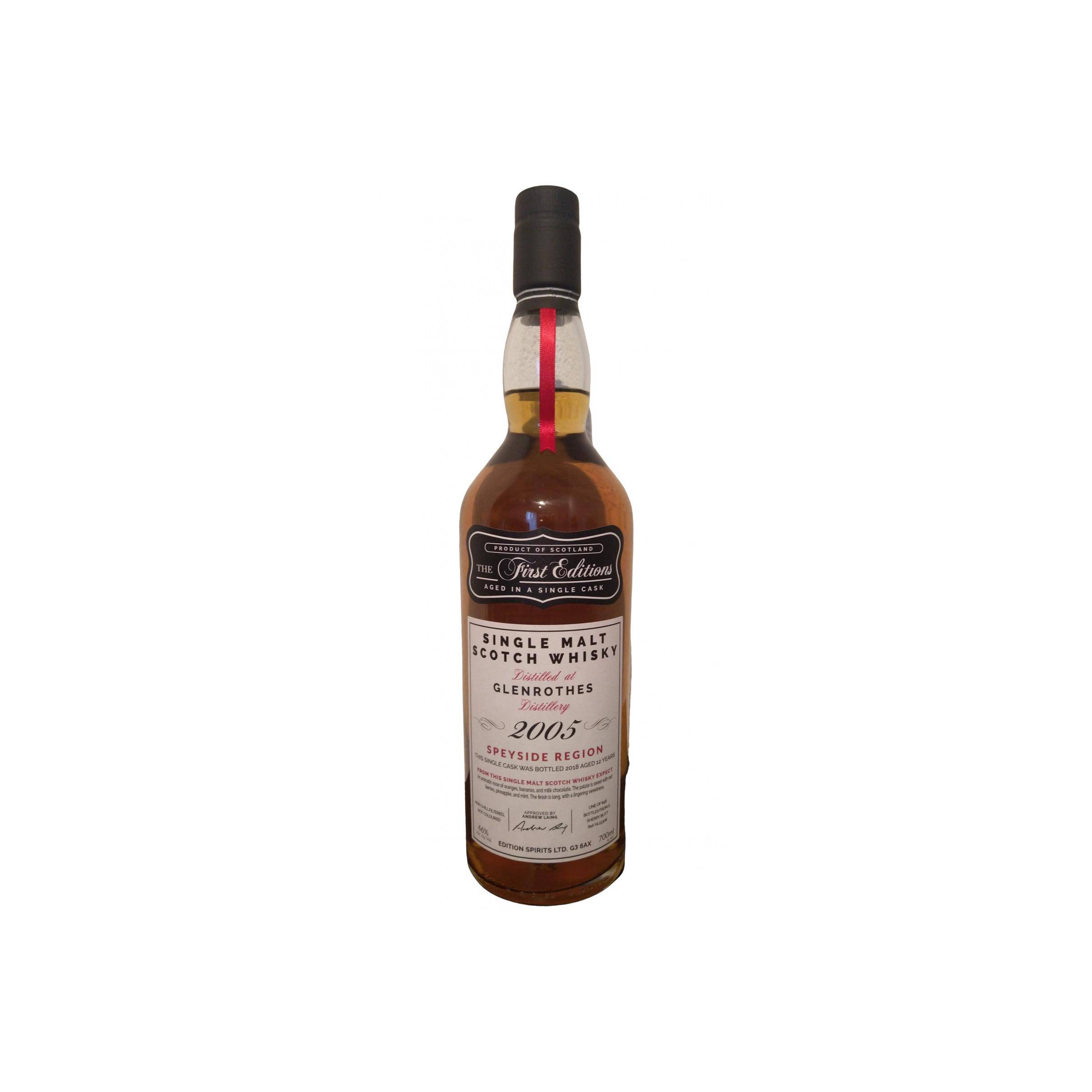 The Glenrothes The First Editions 2005 12 Years Single Malt Whisky