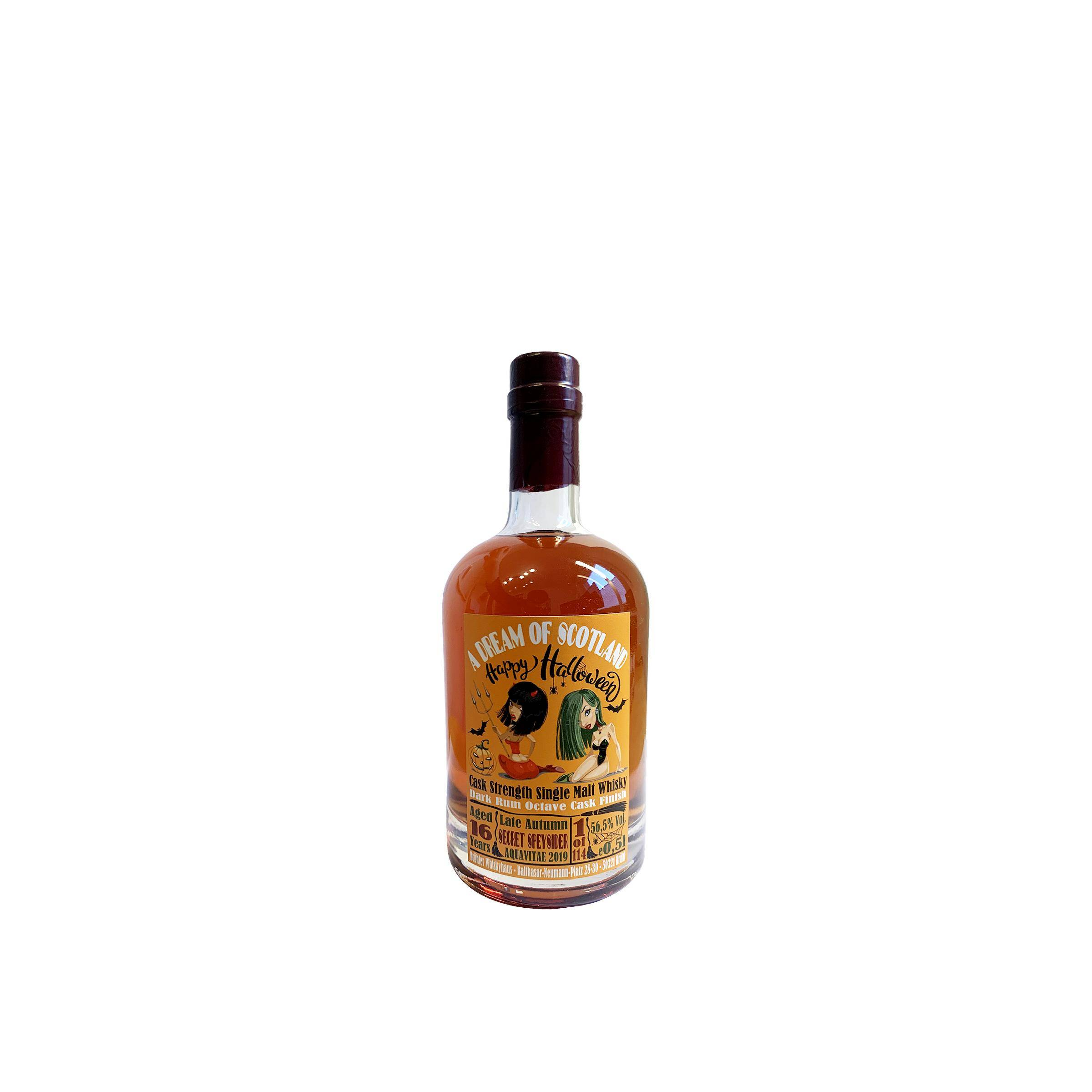 Secret Speyside 16-year-old BW - Happy Halloween