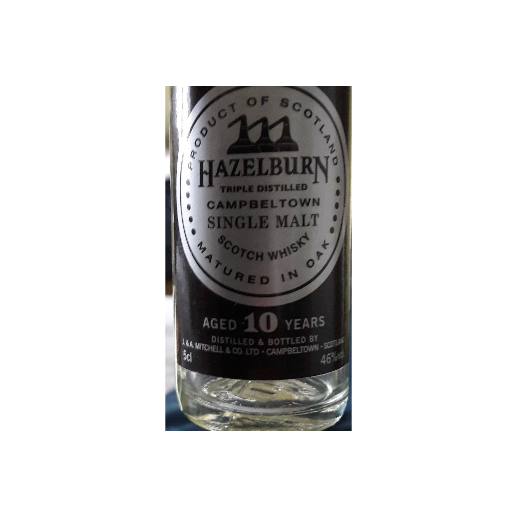Hazelburn Miniature 10 Years Single Malt Whisky