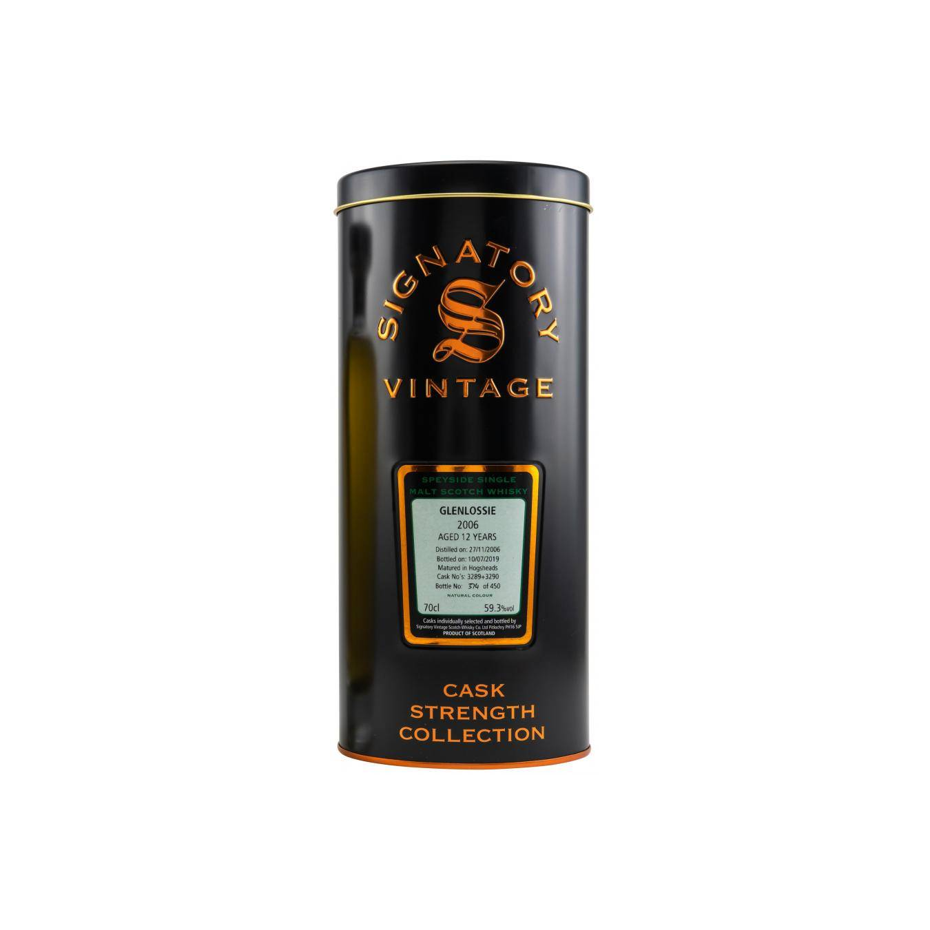 Glenlossie Cask Strength Collection 2006 12 Years Single Malt Whisky 2