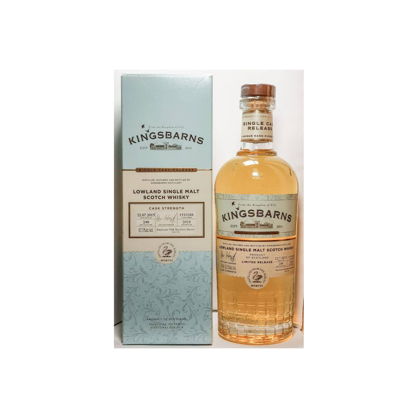 Kingsbarns 2015 3 Years Single Malt Whisky 2