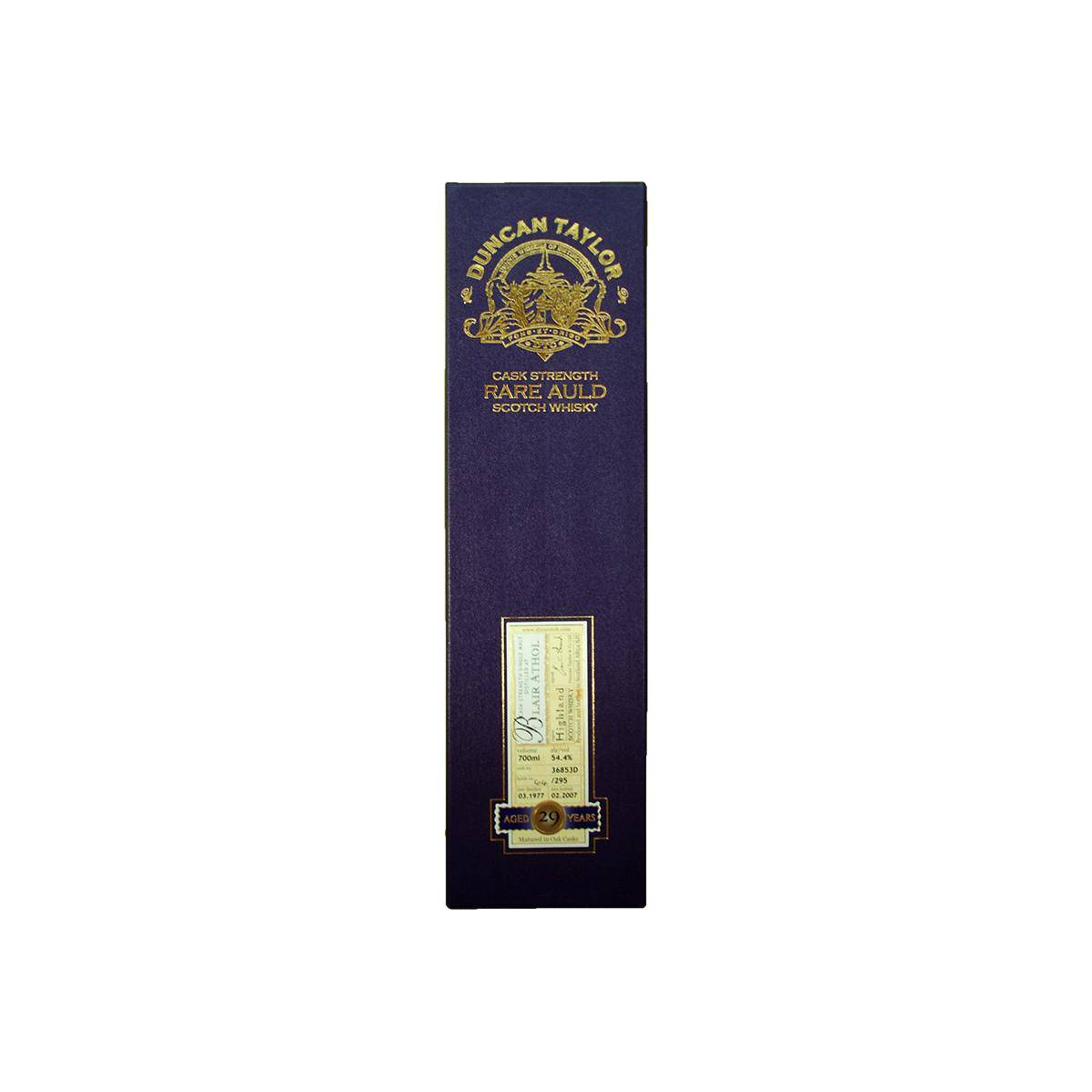 Blair Athol Rare Auld 1977 29 Years Single Malt Whisky 2