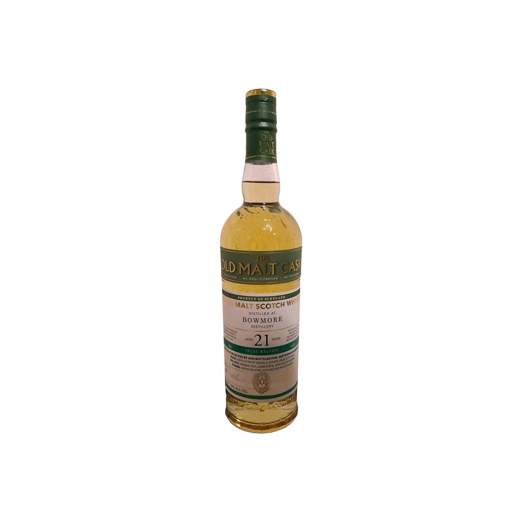 Bowmore Old Malt Cask 1996 21 Years Single Malt Whisky