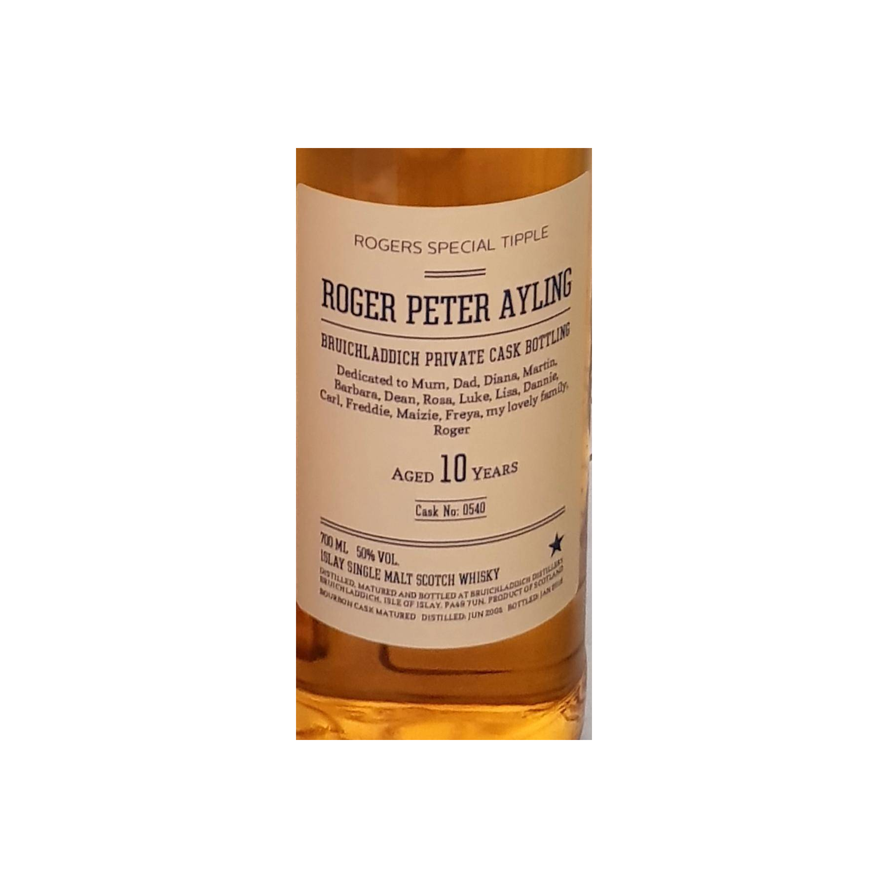 Bruichladdich 2005 10 Years Single Malt Whisky 2