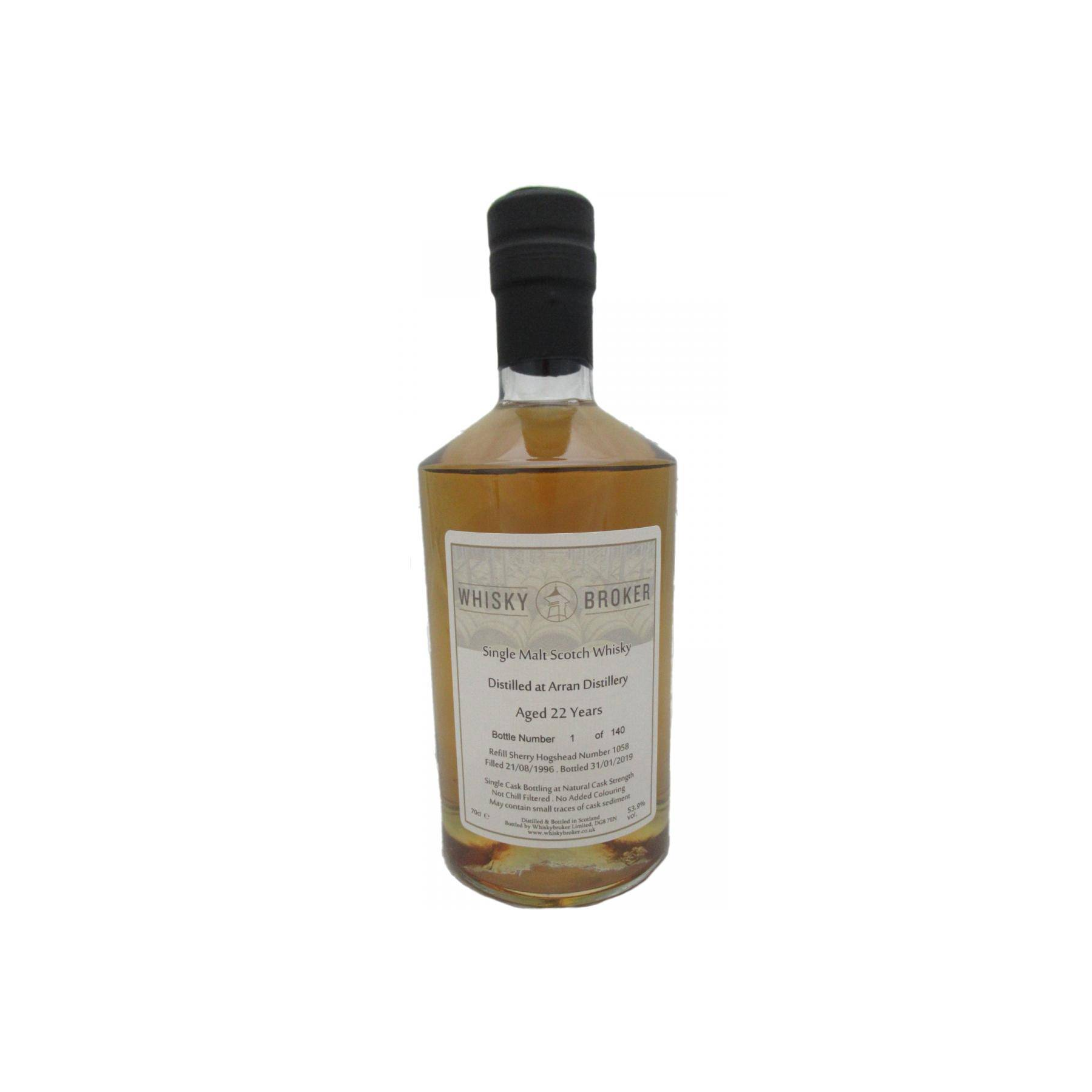 Arran 1996 22 Years Single Malt Whisky