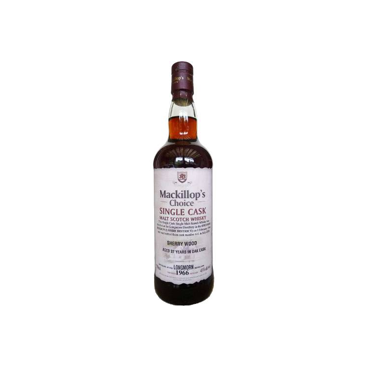 Longmorn Single Cask 1966 37 Years Single Malt Whisky