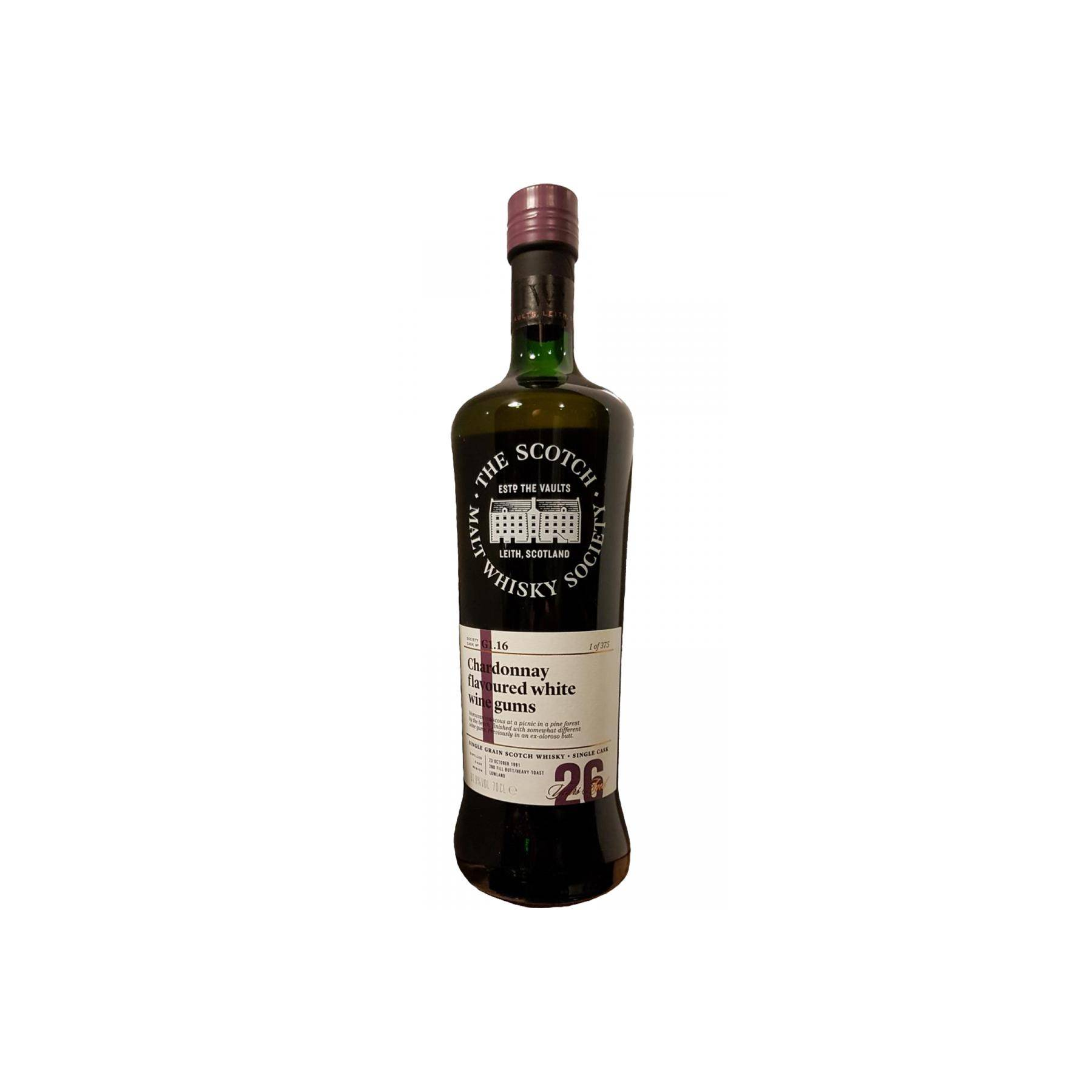 The Scotch Malt Whisky Society 1991 26 Years Single Grain Whisky