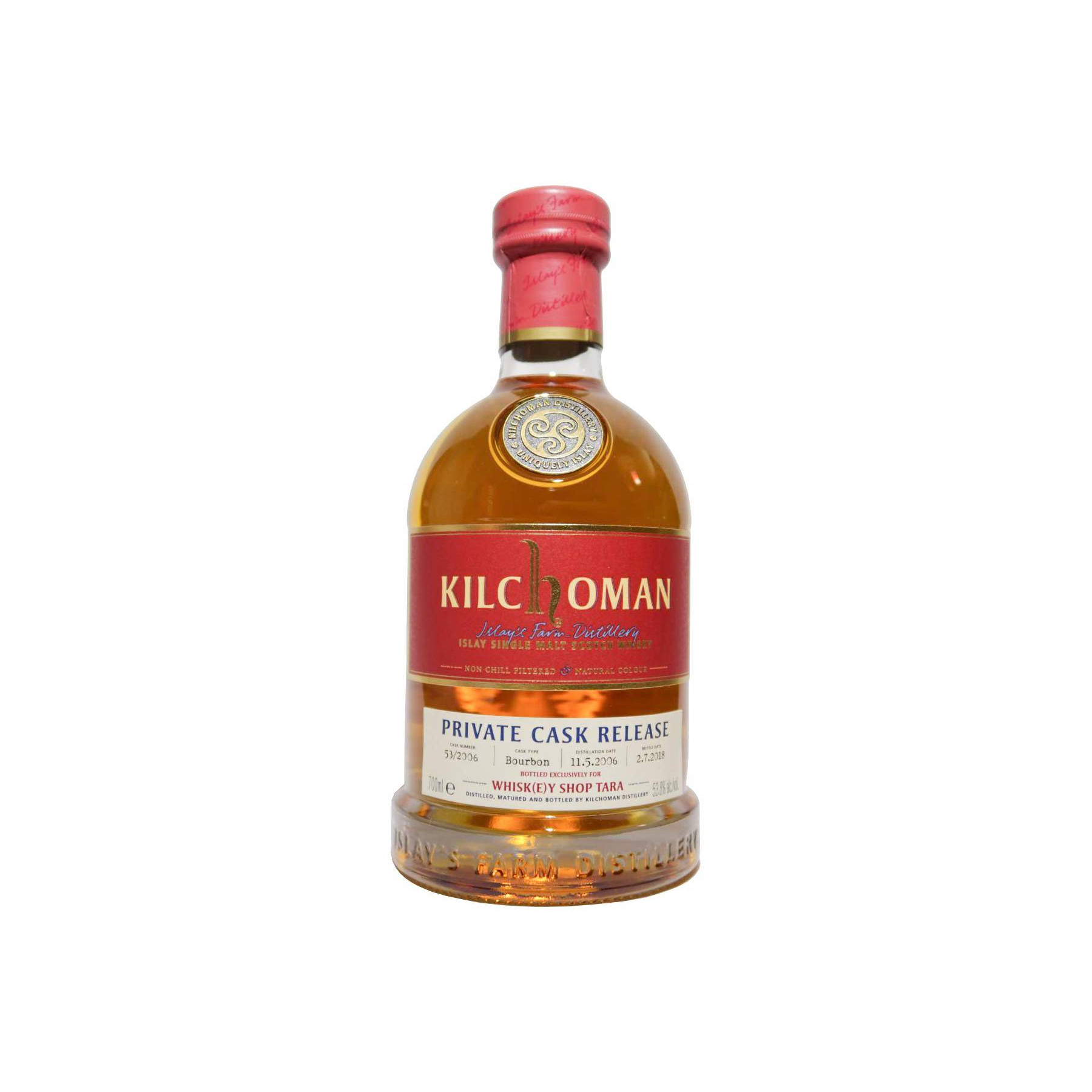 Kilchoman 2006 12 Years Single Malt Whisky