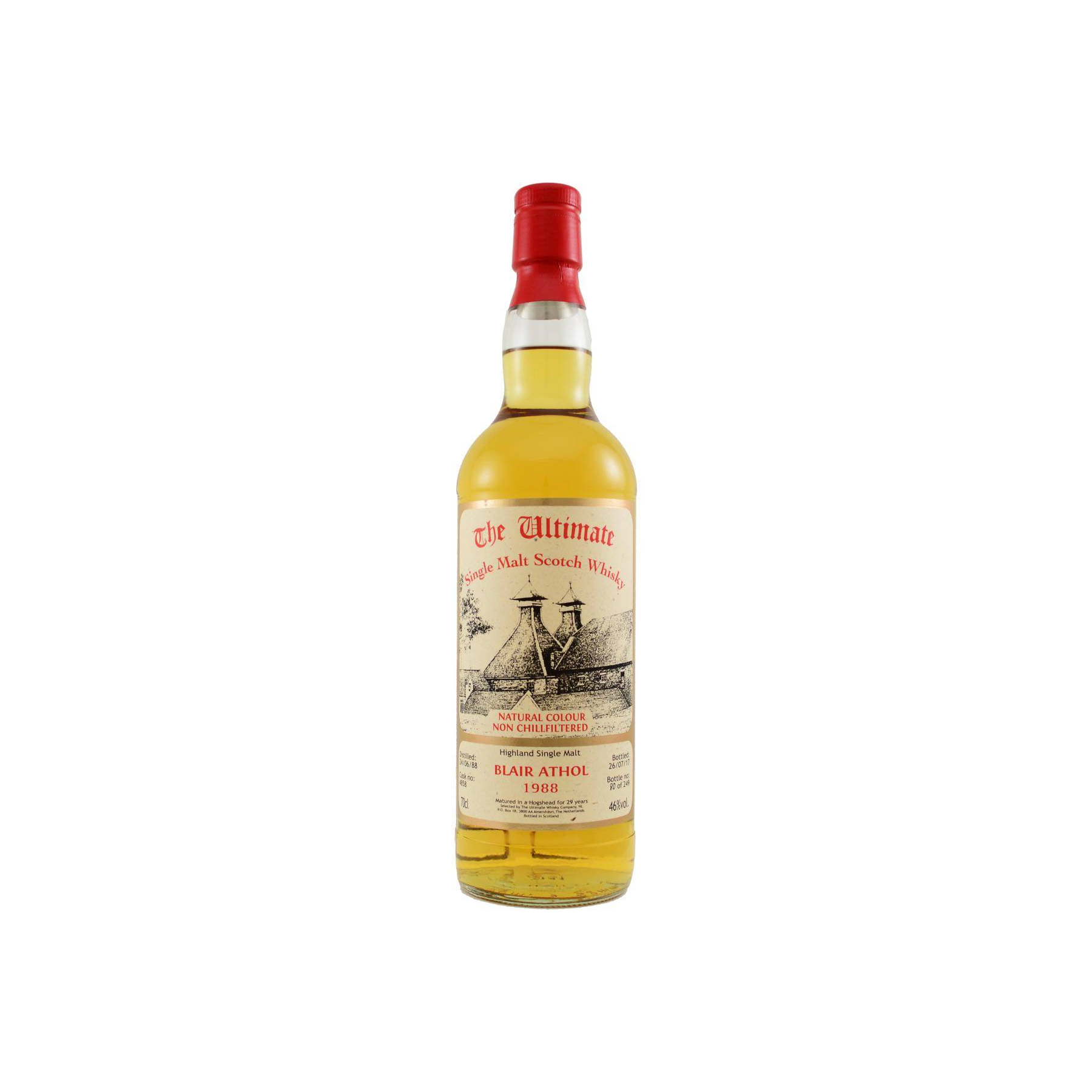 Blair Athol The Ultimate 1988 29 Years Single Malt Whisky