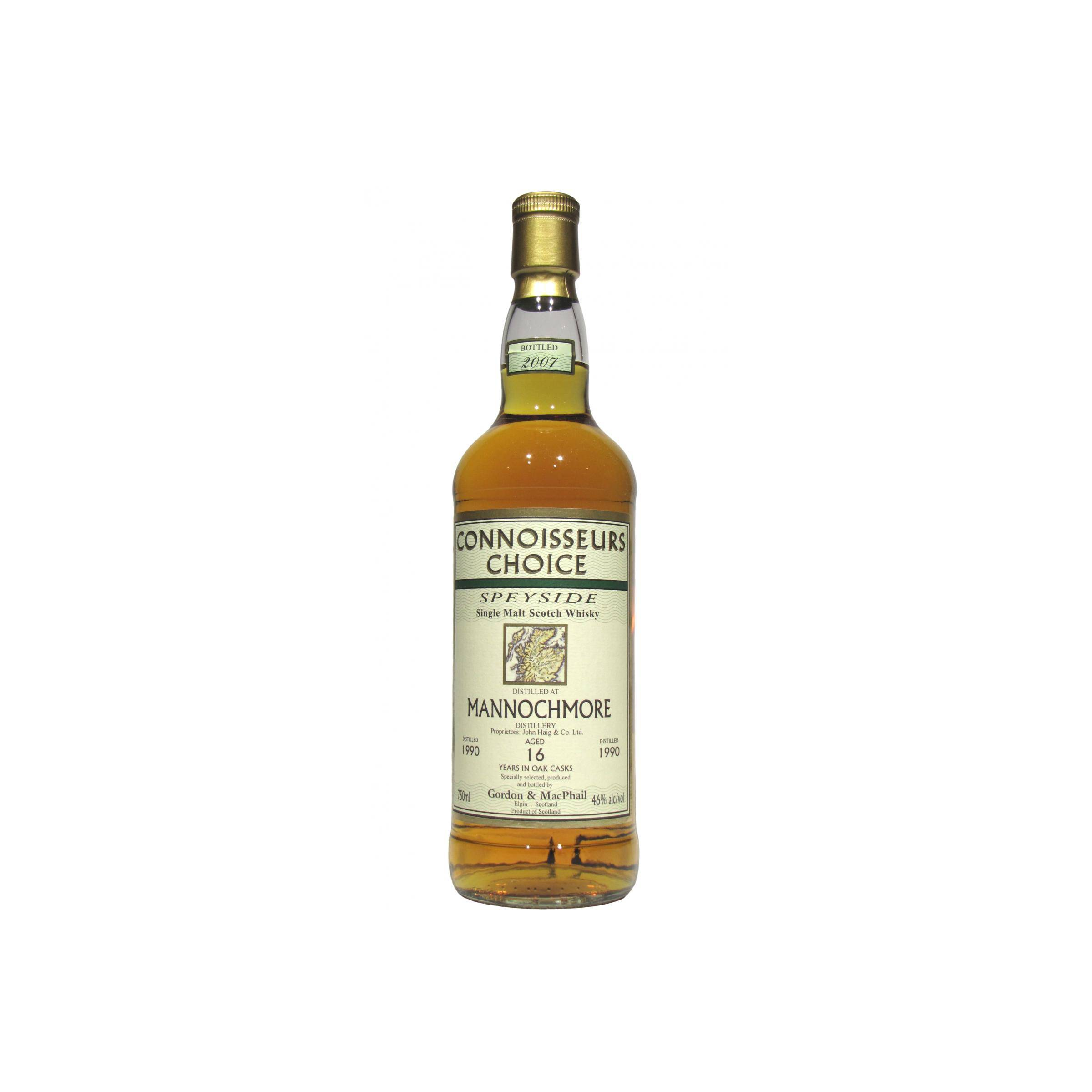 Mannochmore Connoisseurs Choice 1990 16 Years Single Malt Whisky