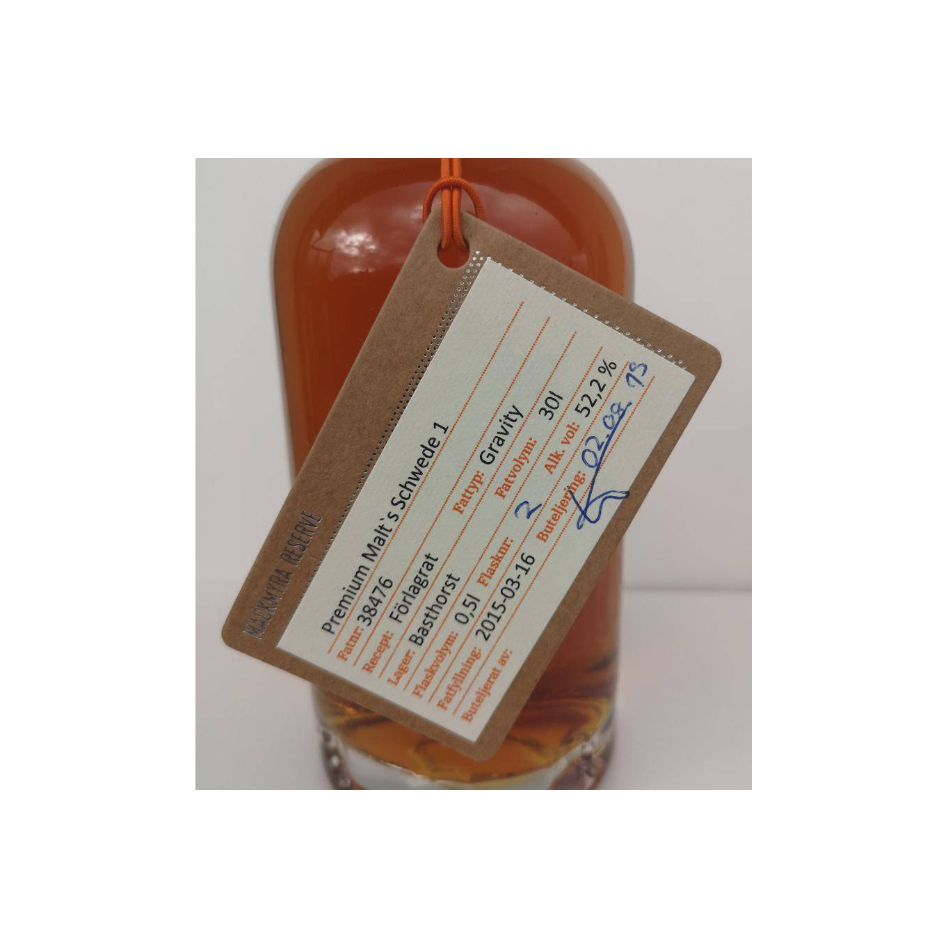 Mackmyra Reserve 2015 4 Years Single Malt Whisky 2
