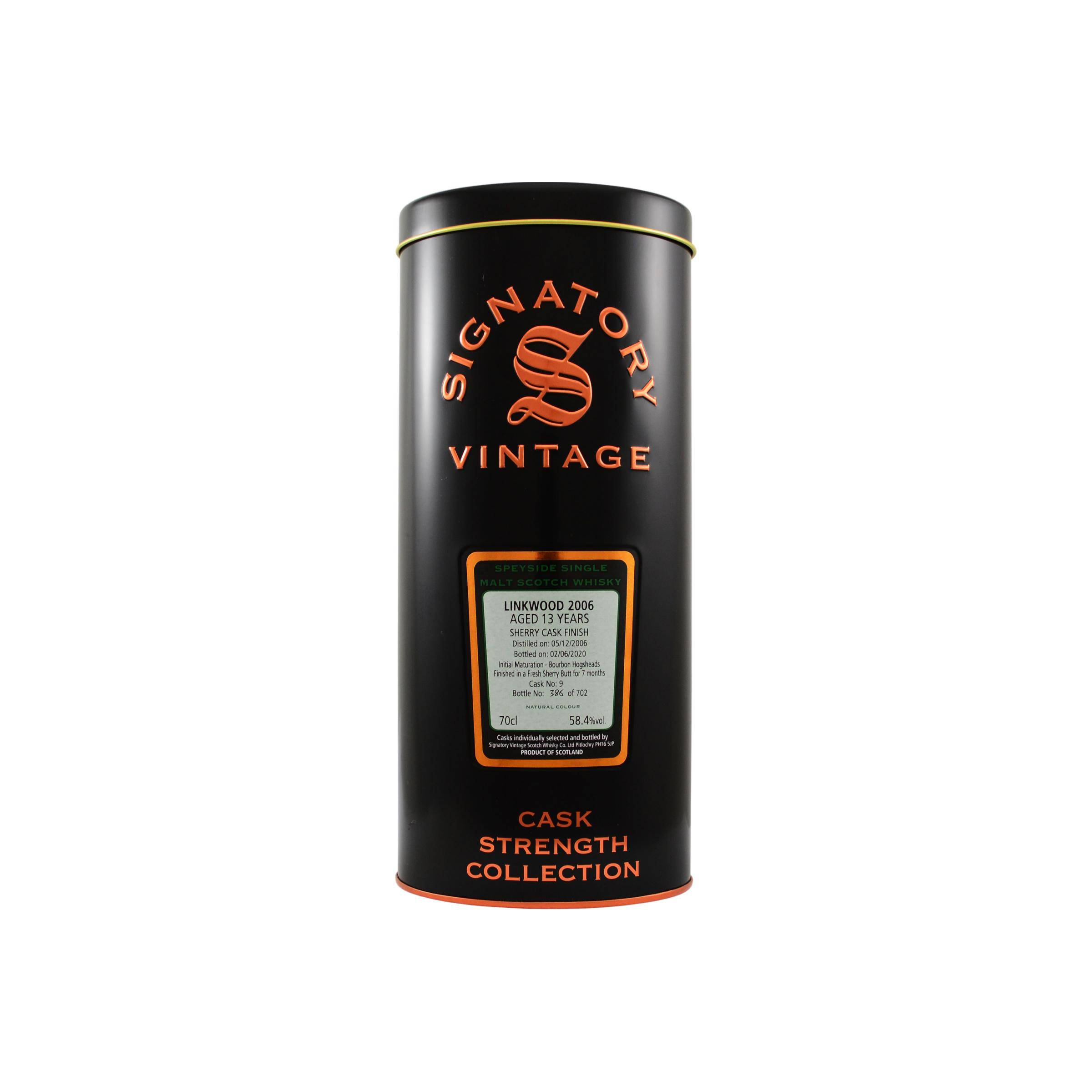 Linkwood Cask Strength Collection 2006 13 Years Single Malt Whisky 2