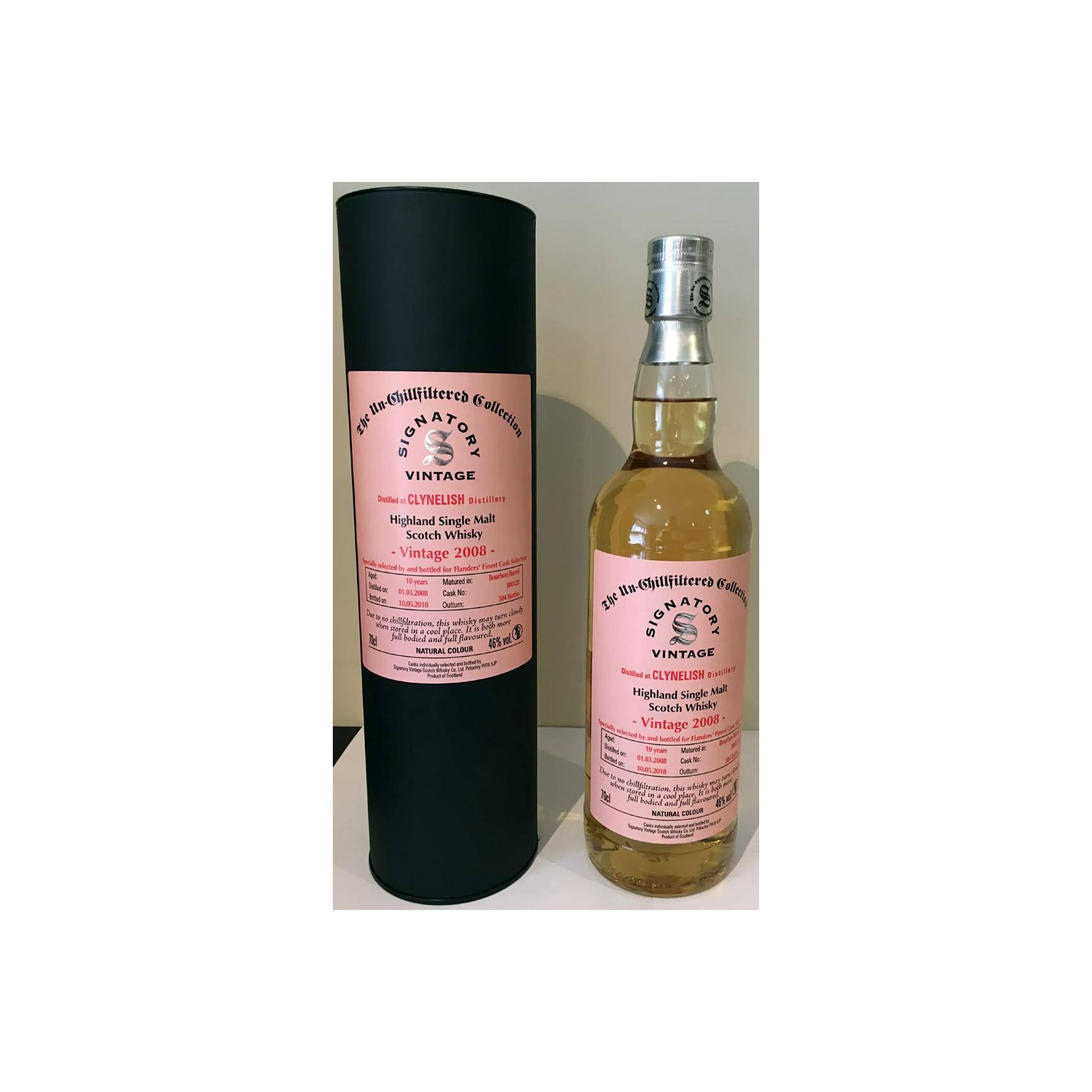 Clynelish The Un-Chillfiltered Collection 2008 10 Years Single Malt Whisky 3