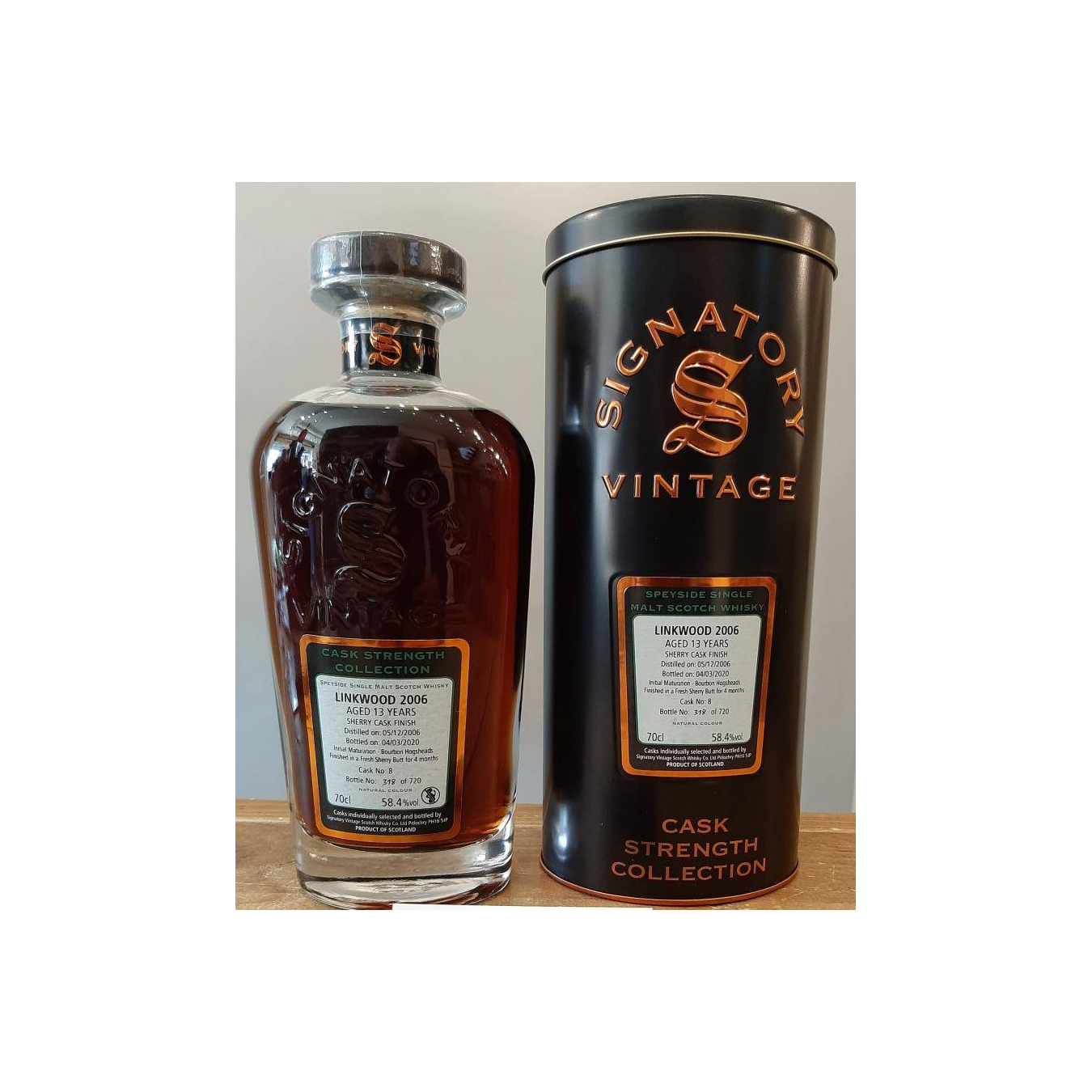 Linkwood Cask Strength Collection 2006 13 Years Single Malt Whisky 3