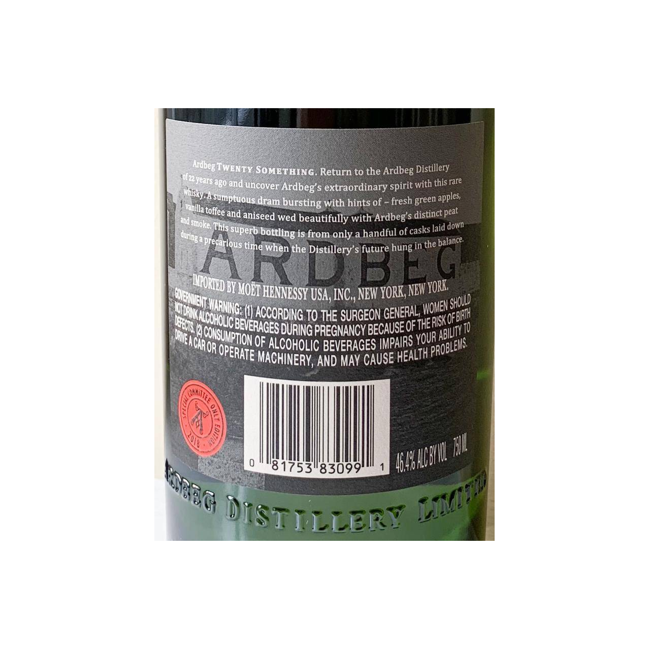 Ardbeg 1996 22 Years Single Malt Whisky 3