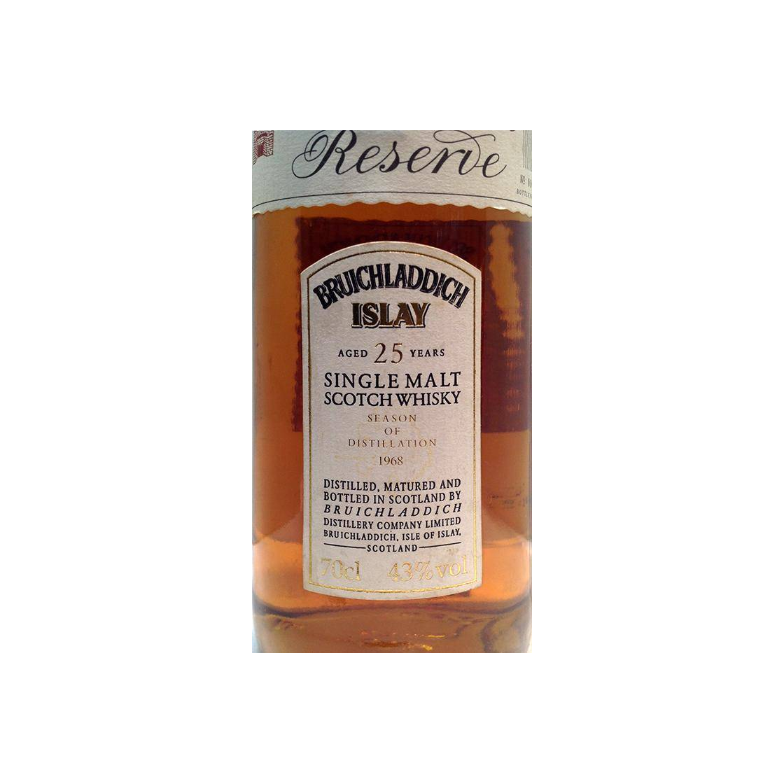 Bruichladdich 1968 25 Years Single Malt Whisky 2