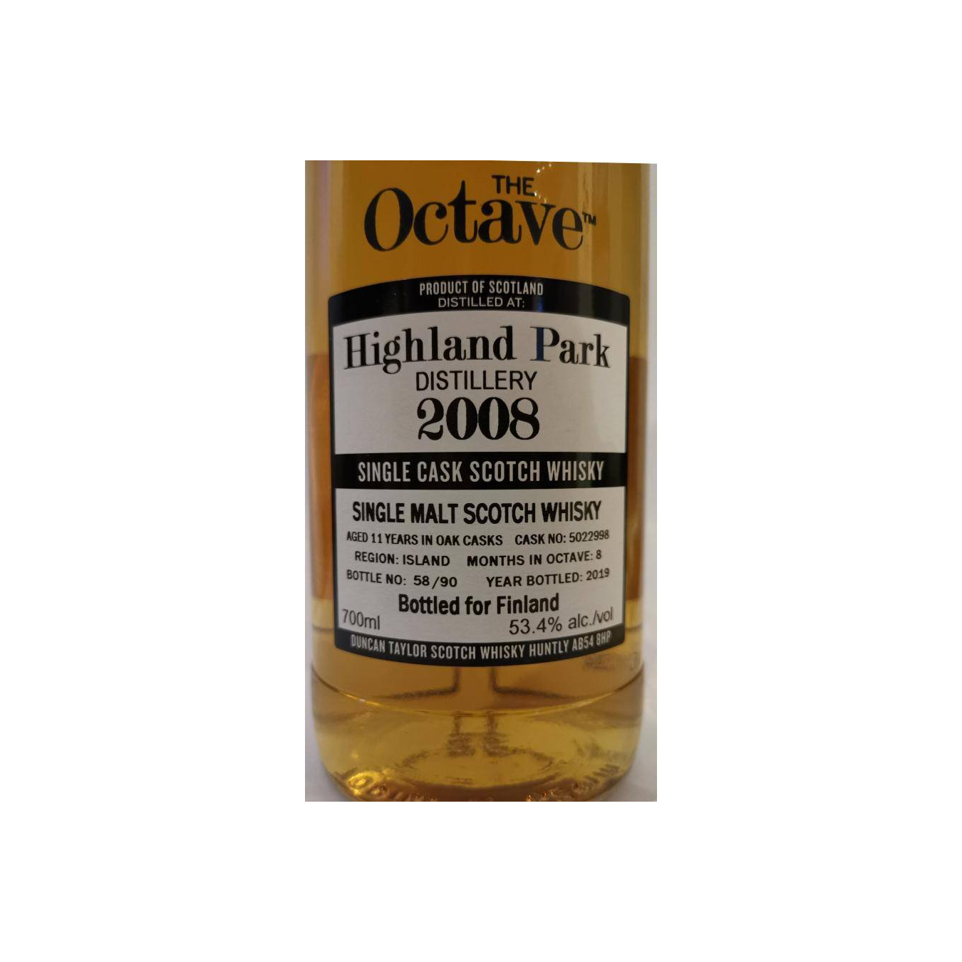 Highland Park The Octave 2008 11 Years Single Malt Whisky